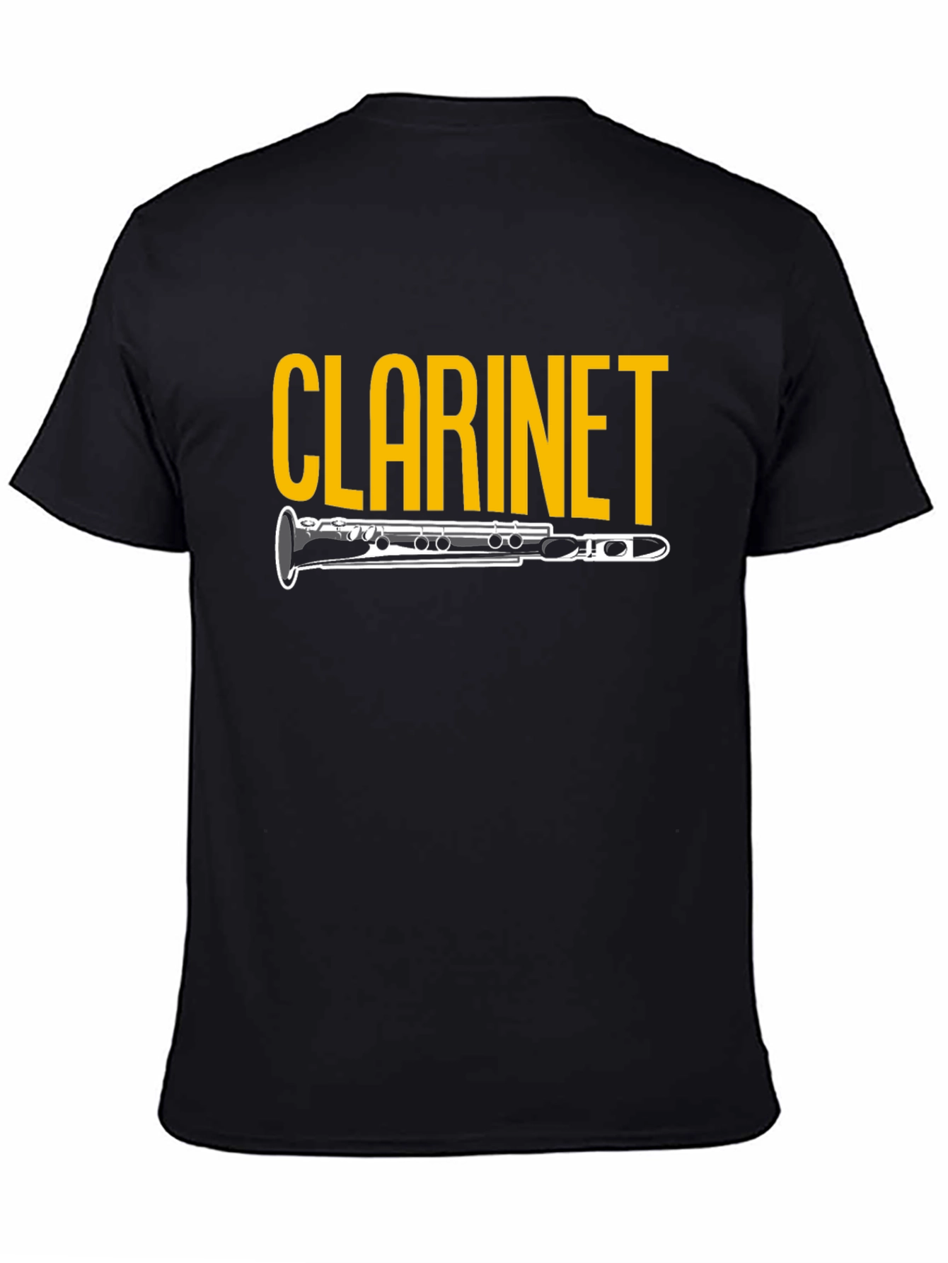 Clarinet Graphic T-Shirt - Music Lover Tee