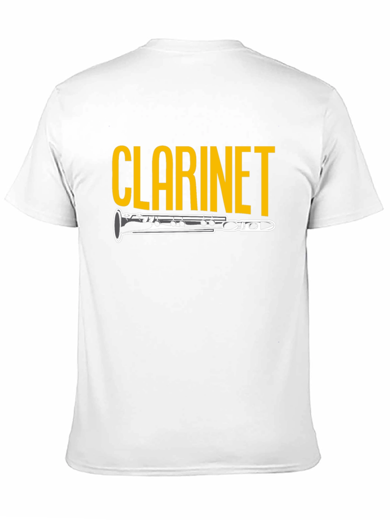 Clarinet Graphic T-Shirt - Music Lover Tee