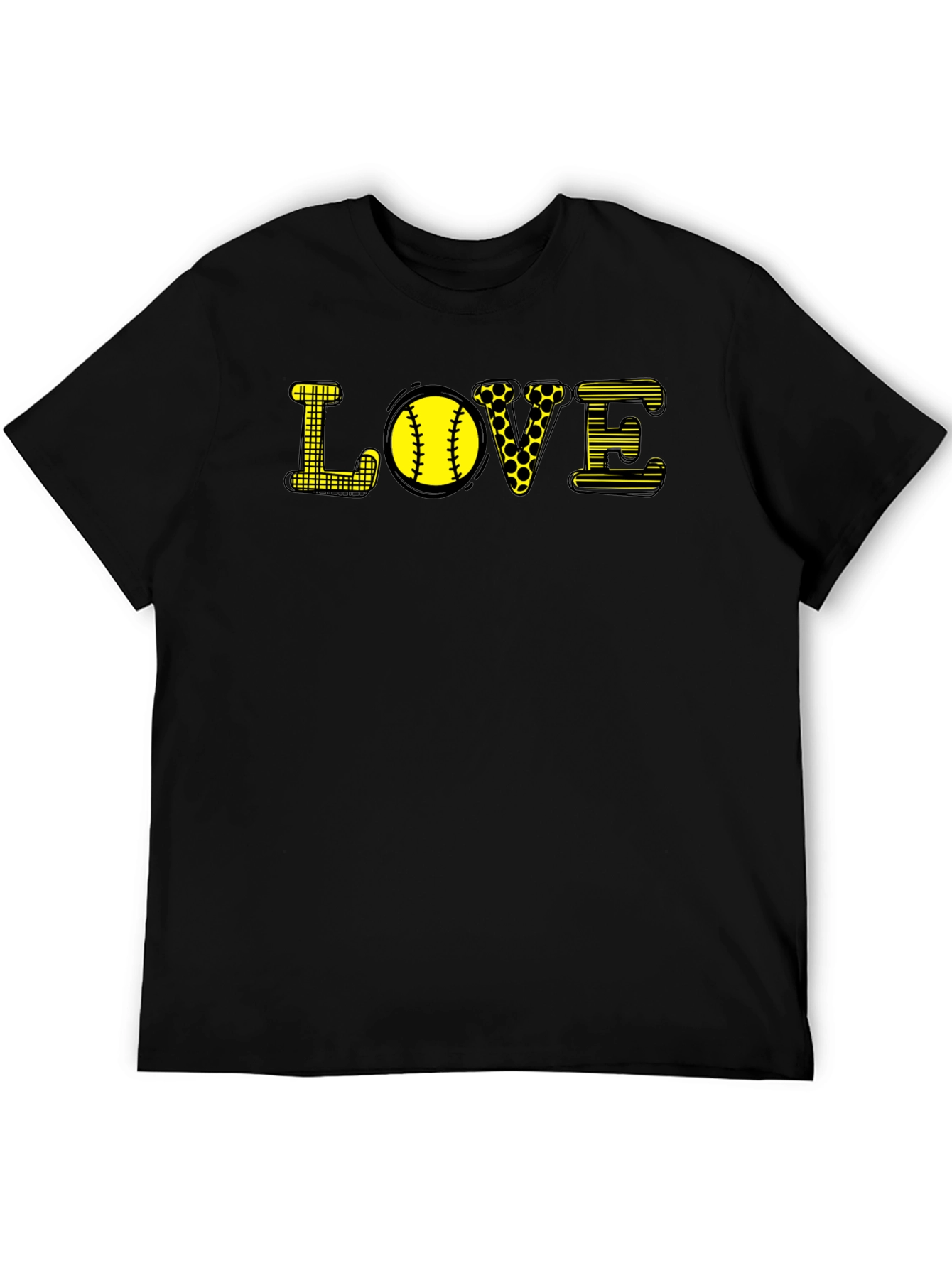 LOVE Softball Graphic T-Shirt