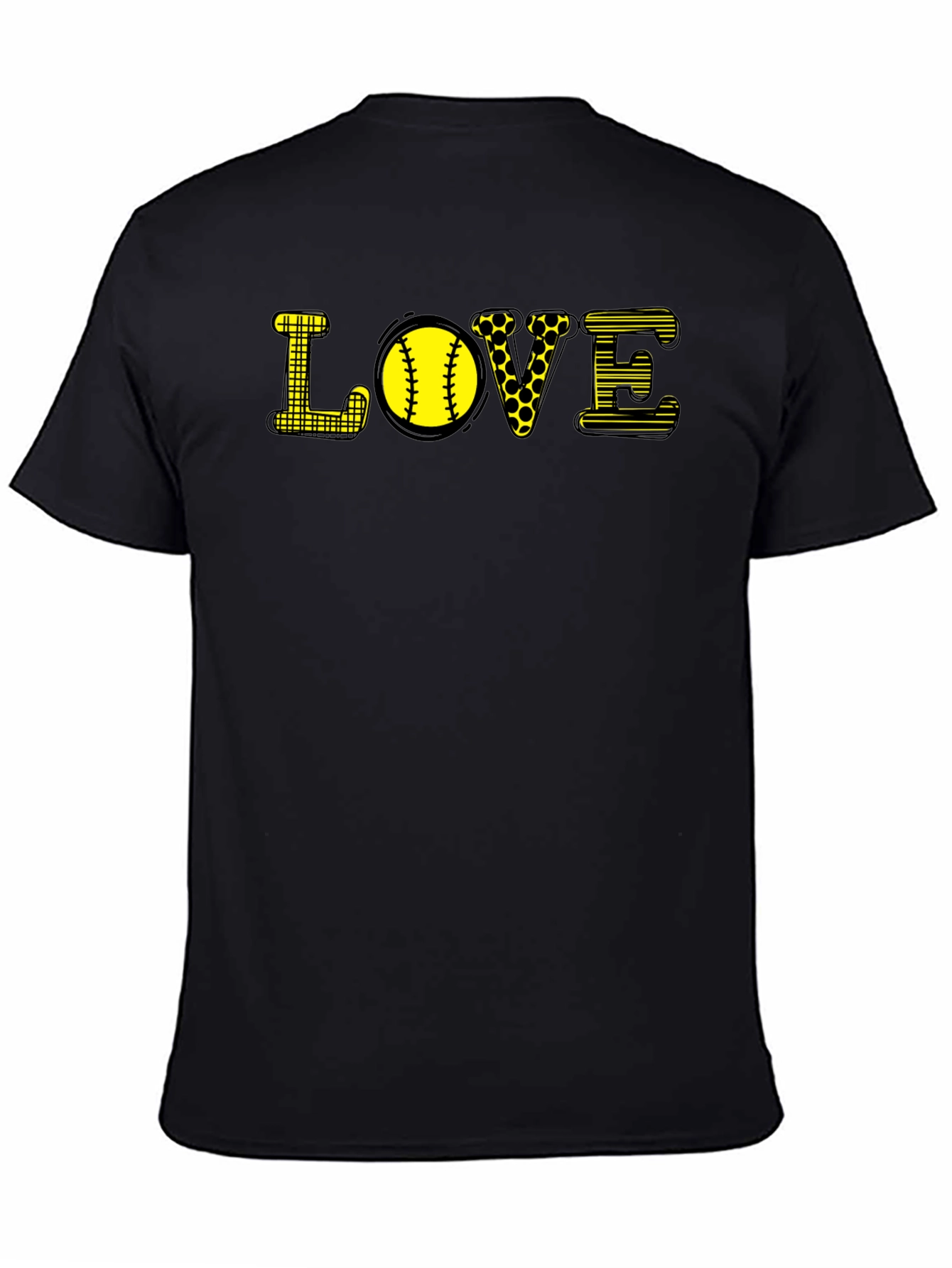 LOVE Softball Graphic T-Shirt