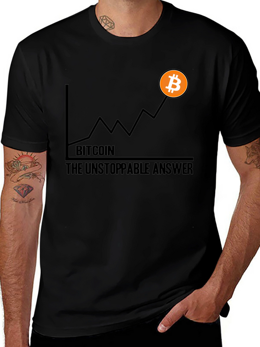 Bitcoin Unstoppable Answer Graphic Tee