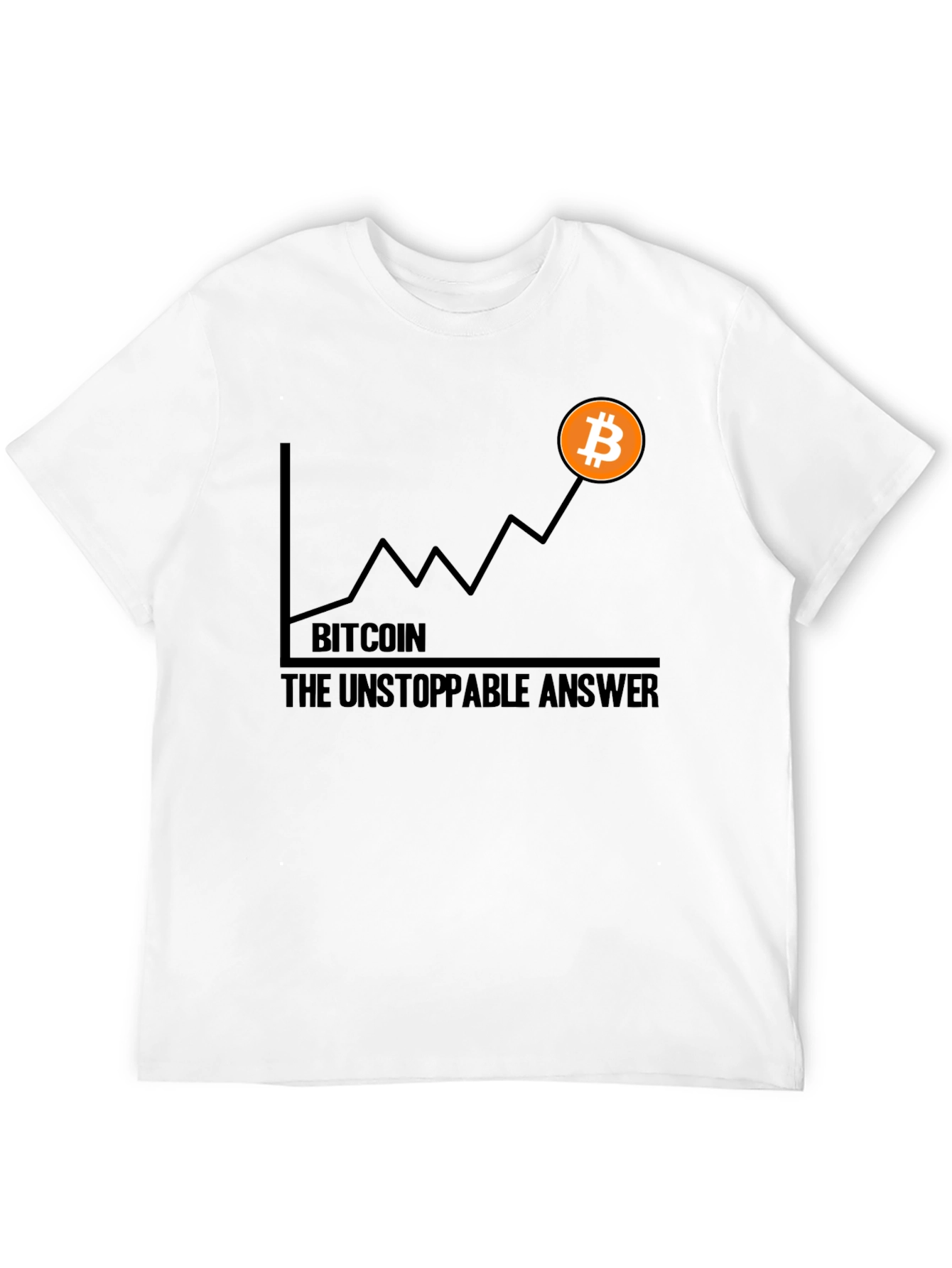 Bitcoin Unstoppable Answer Graphic Tee