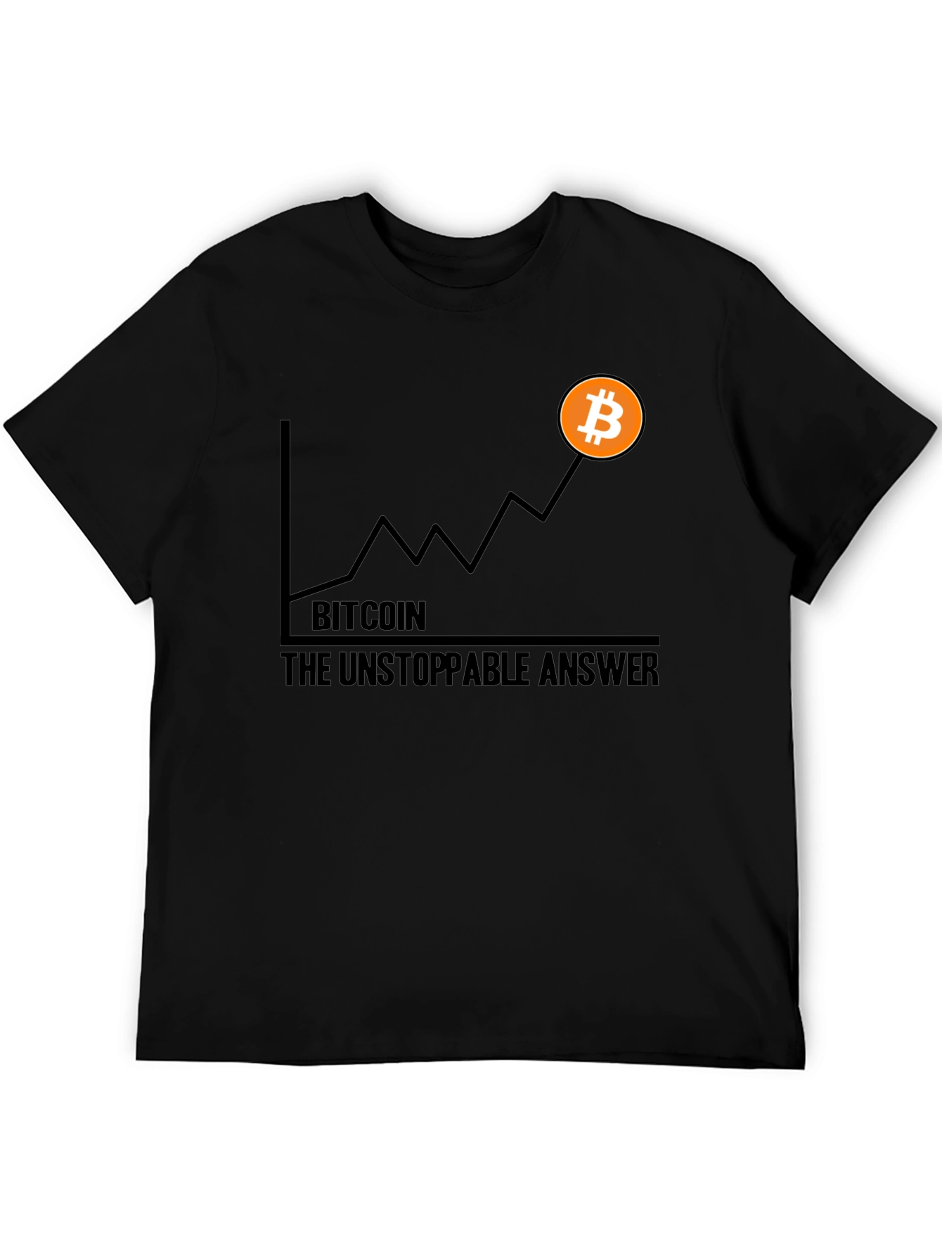 Bitcoin Unstoppable Answer Graphic Tee