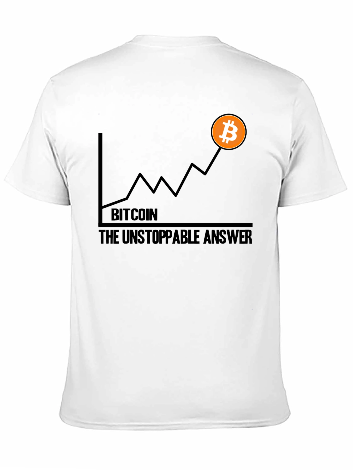 Bitcoin Unstoppable Answer Graphic Tee