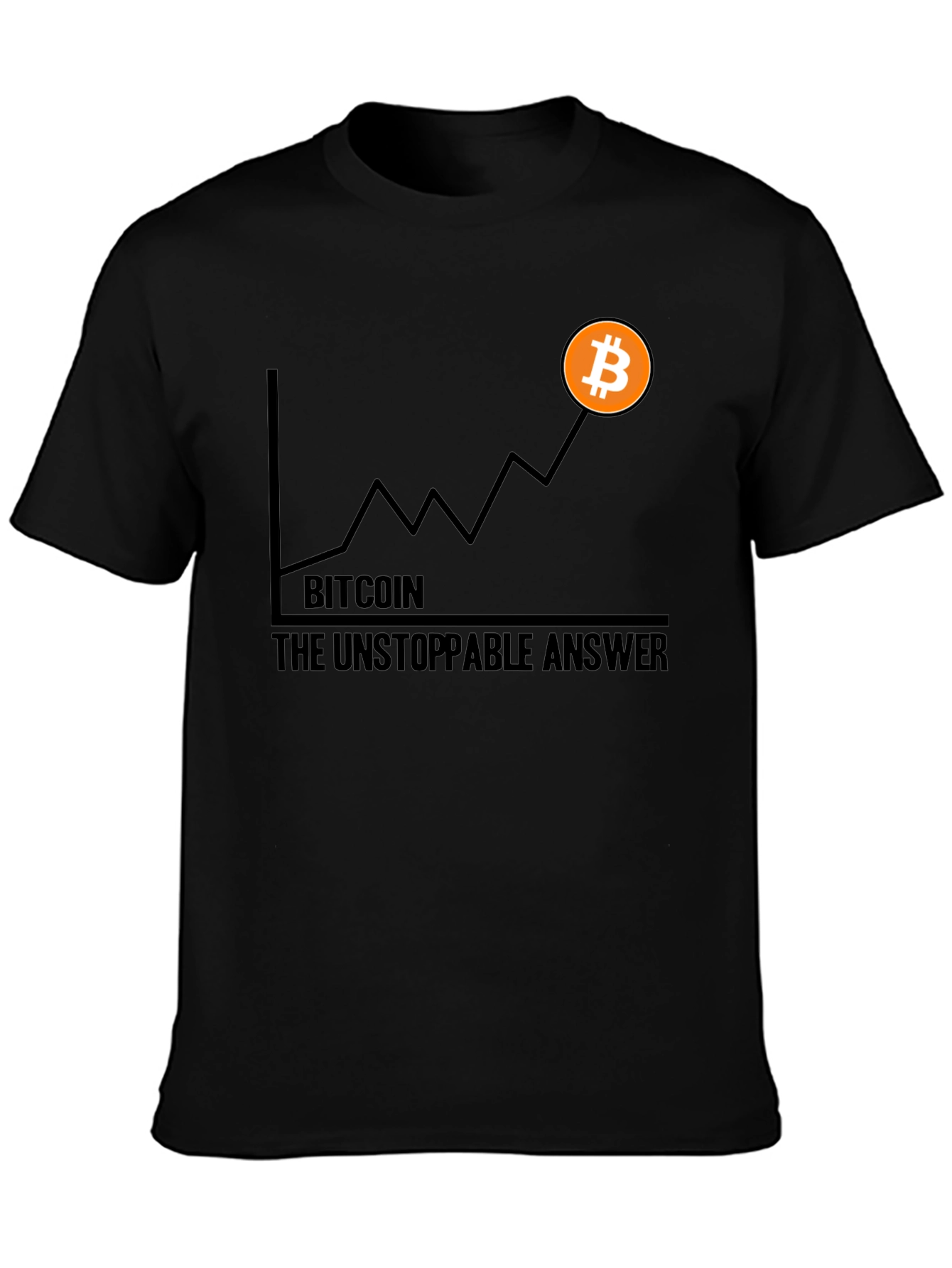 Bitcoin Unstoppable Answer Graphic Tee