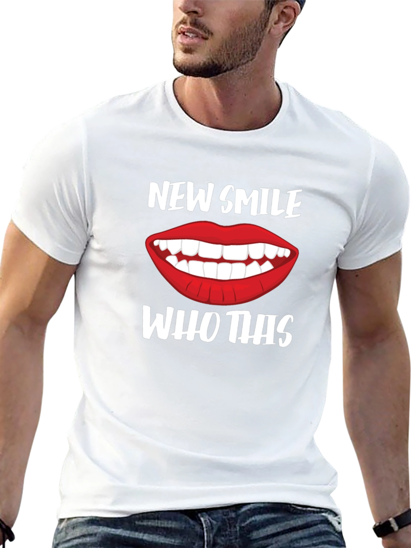 New Smile Who This? Graphic Tee