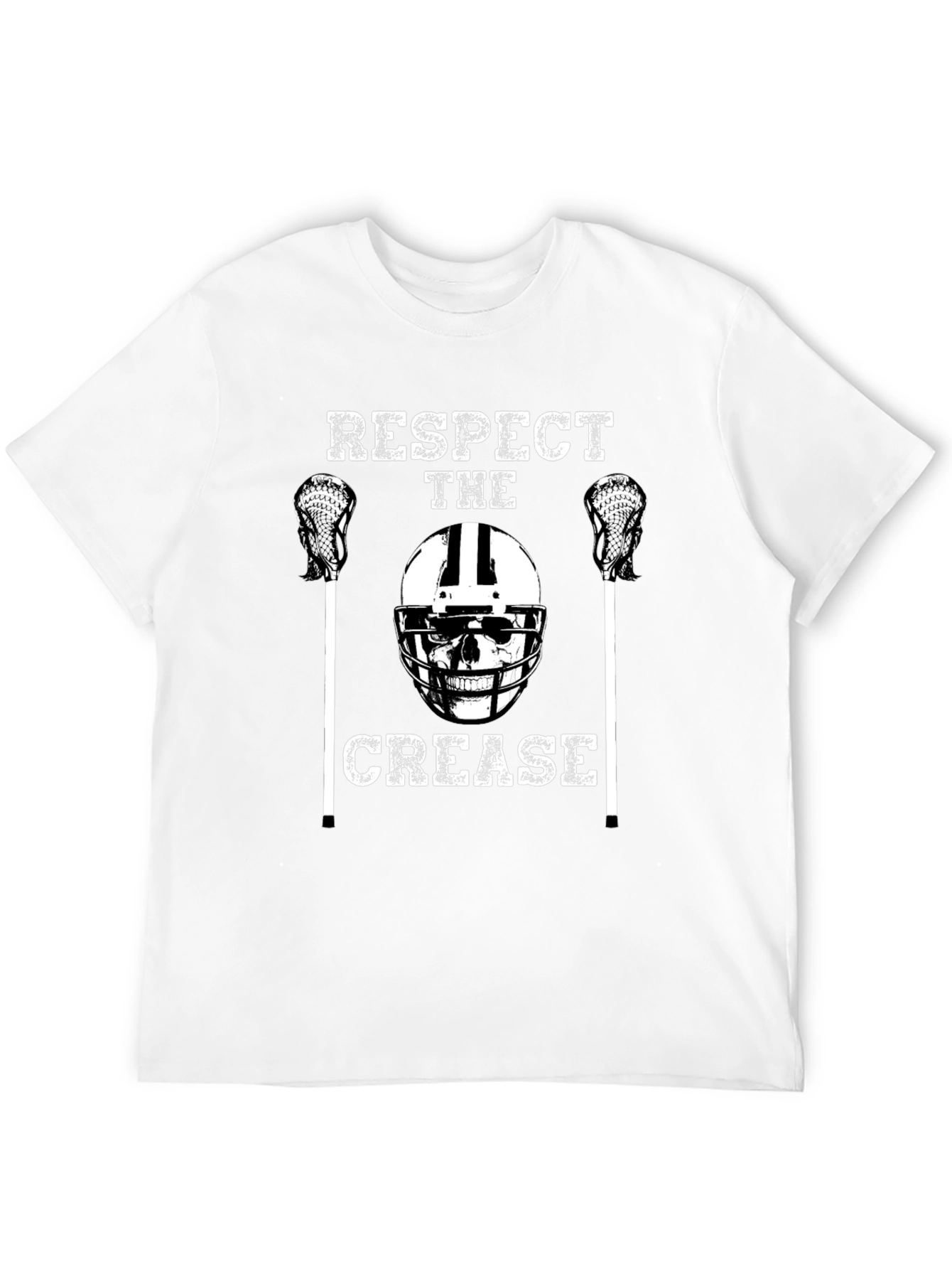 Respect The Crease Lacrosse Graphic Tee