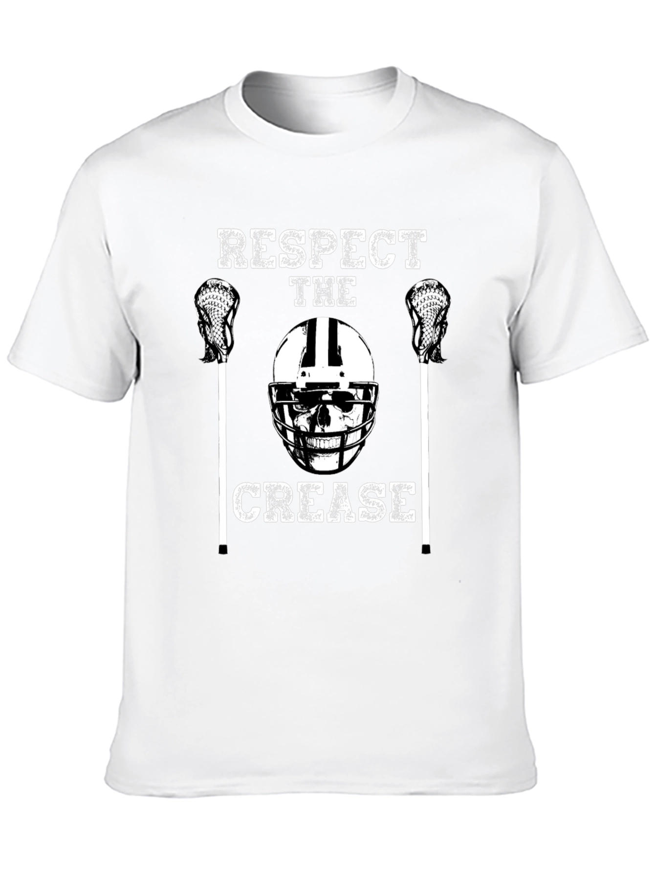Respect The Crease Lacrosse Graphic Tee