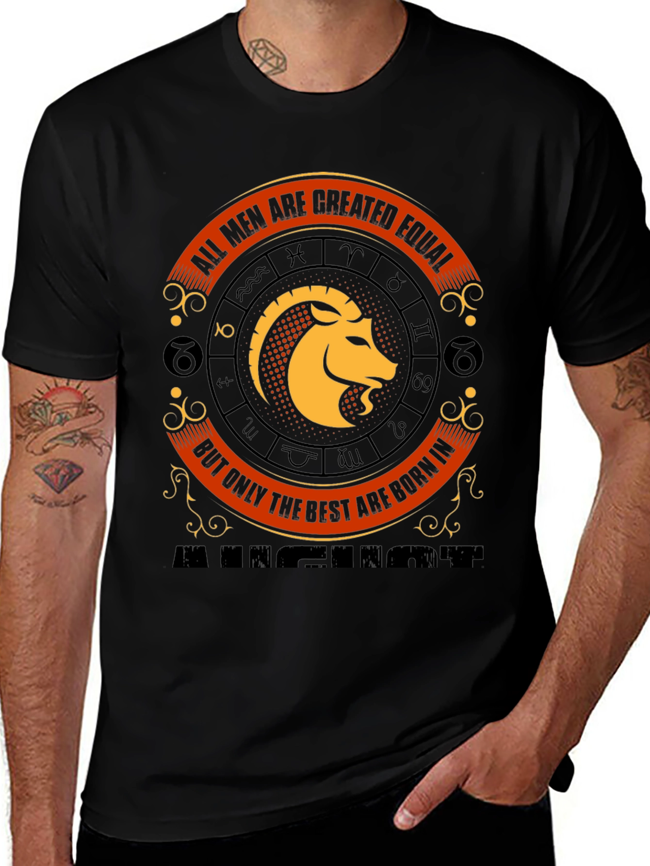 Zodiac T-Shirt - All Men Are Created Equal