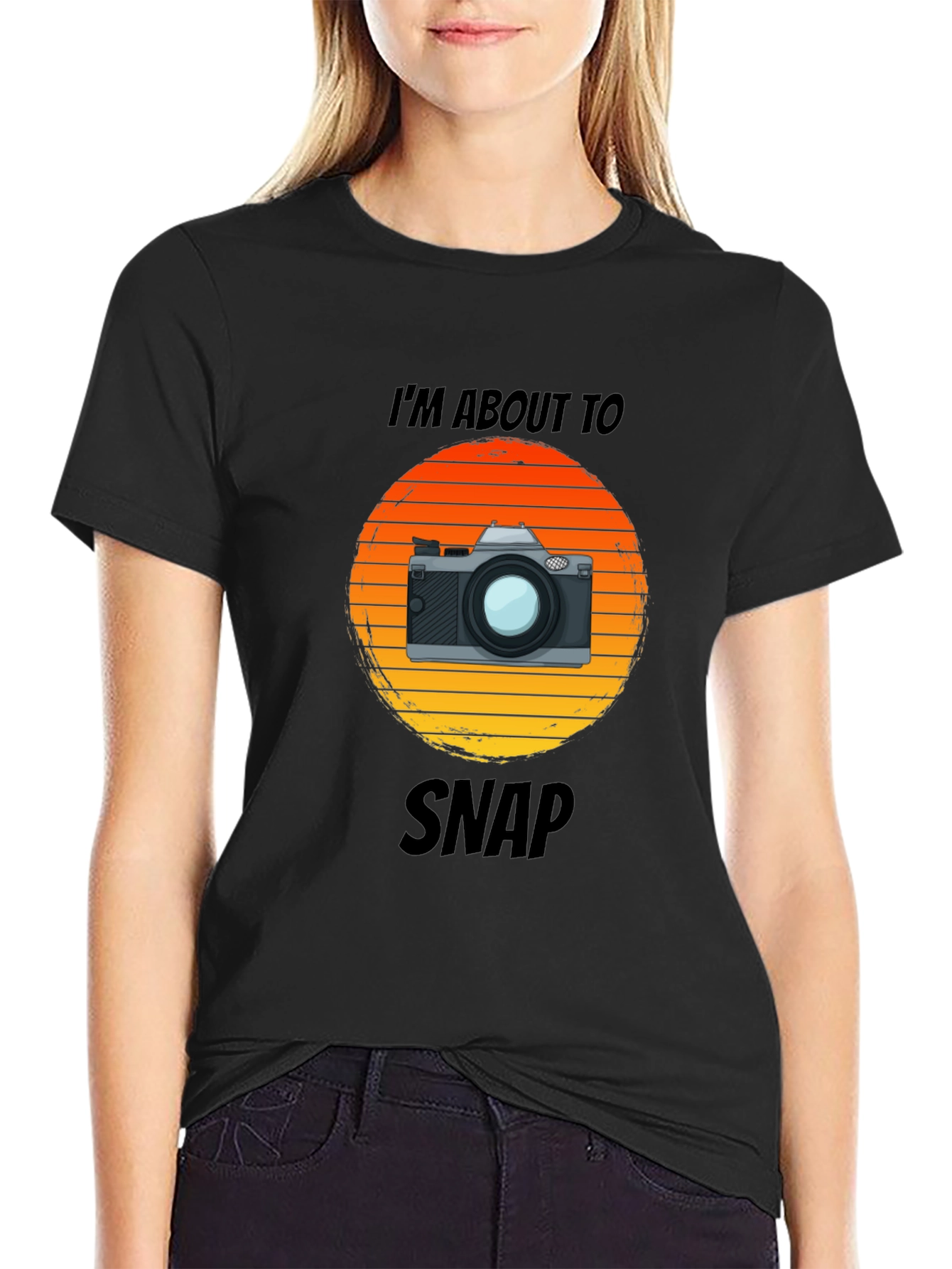 Im About To Snap T-Shirt - Photographer Graphic Tee