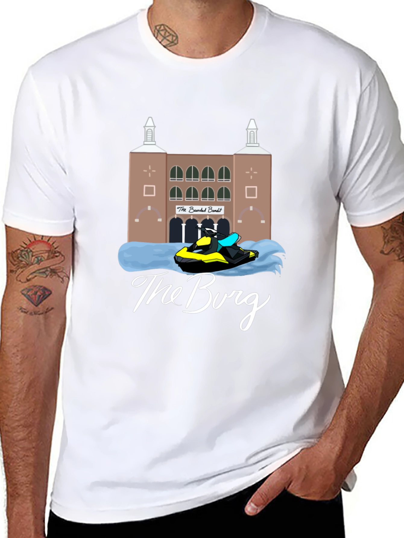 The Burg Bandit T-Shirt - Stylish Graphic Tee