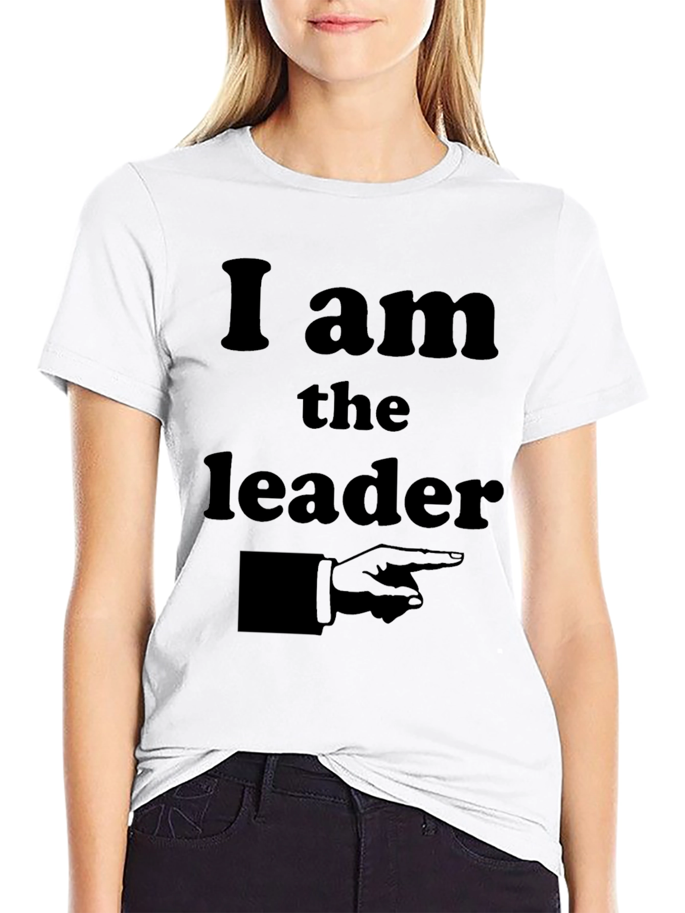 I am the Leader T-Shirt - Bold Statement Tee