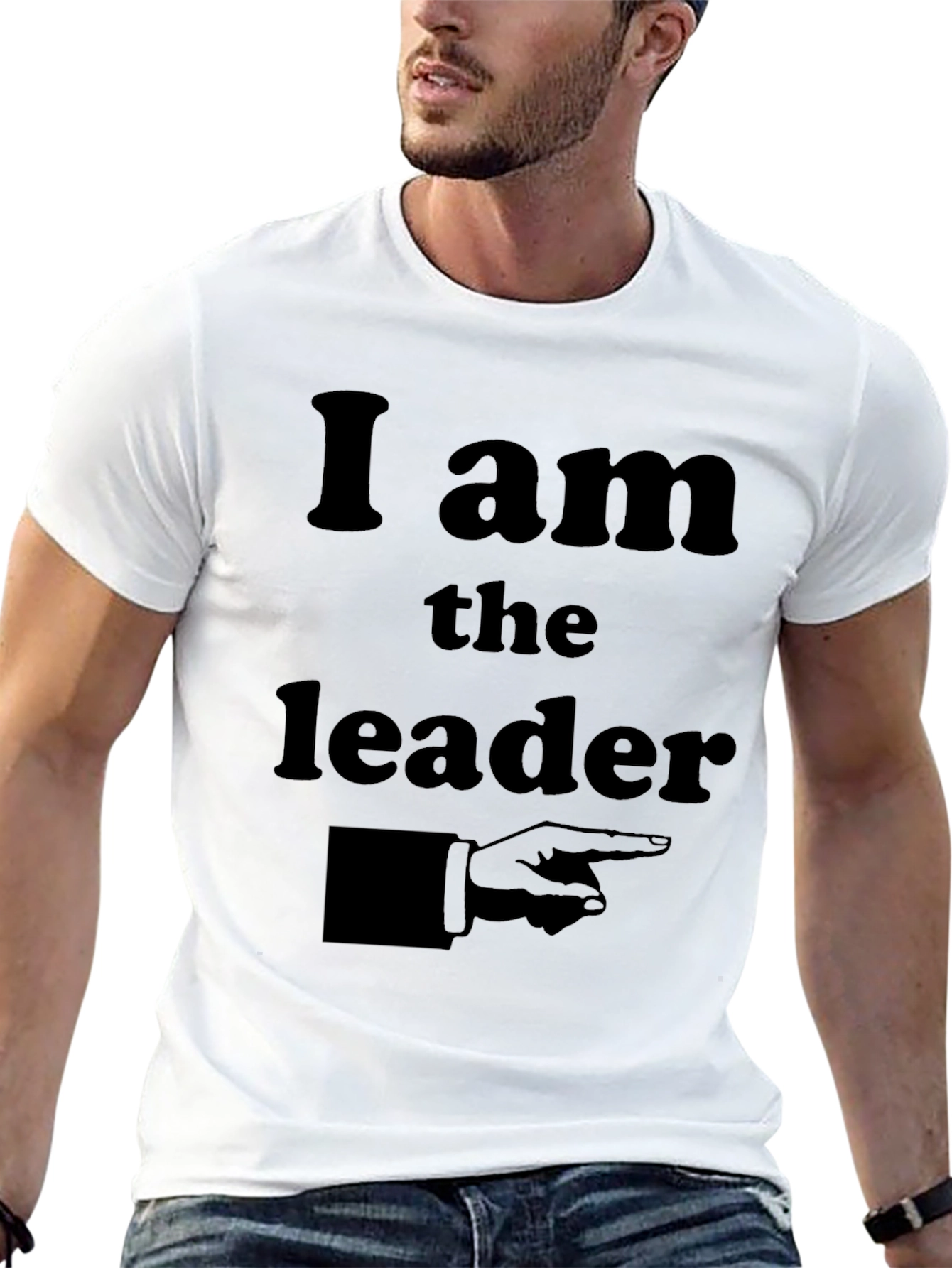 I am the Leader T-Shirt - Bold Statement Tee