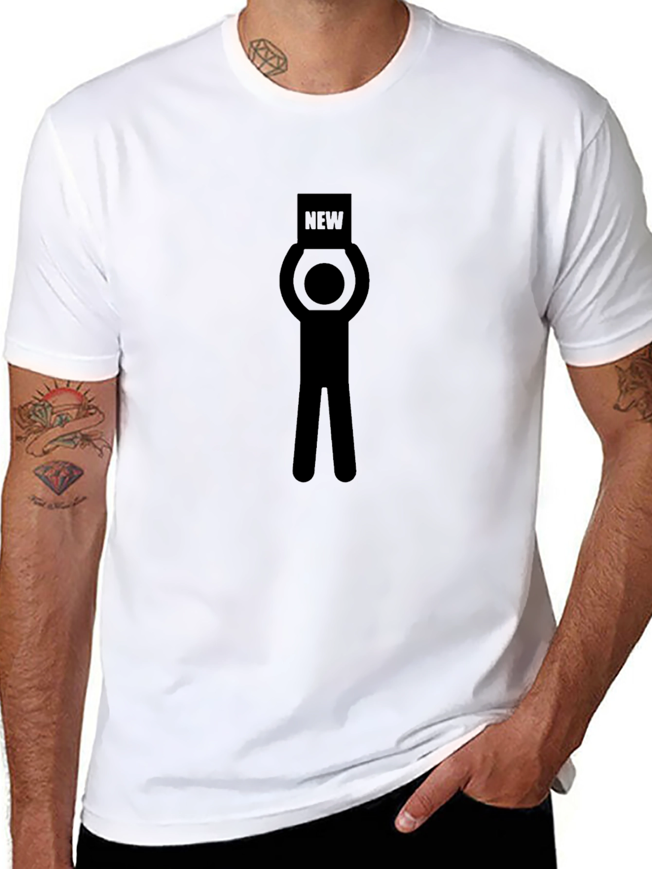 New Sign Black T-Shirt