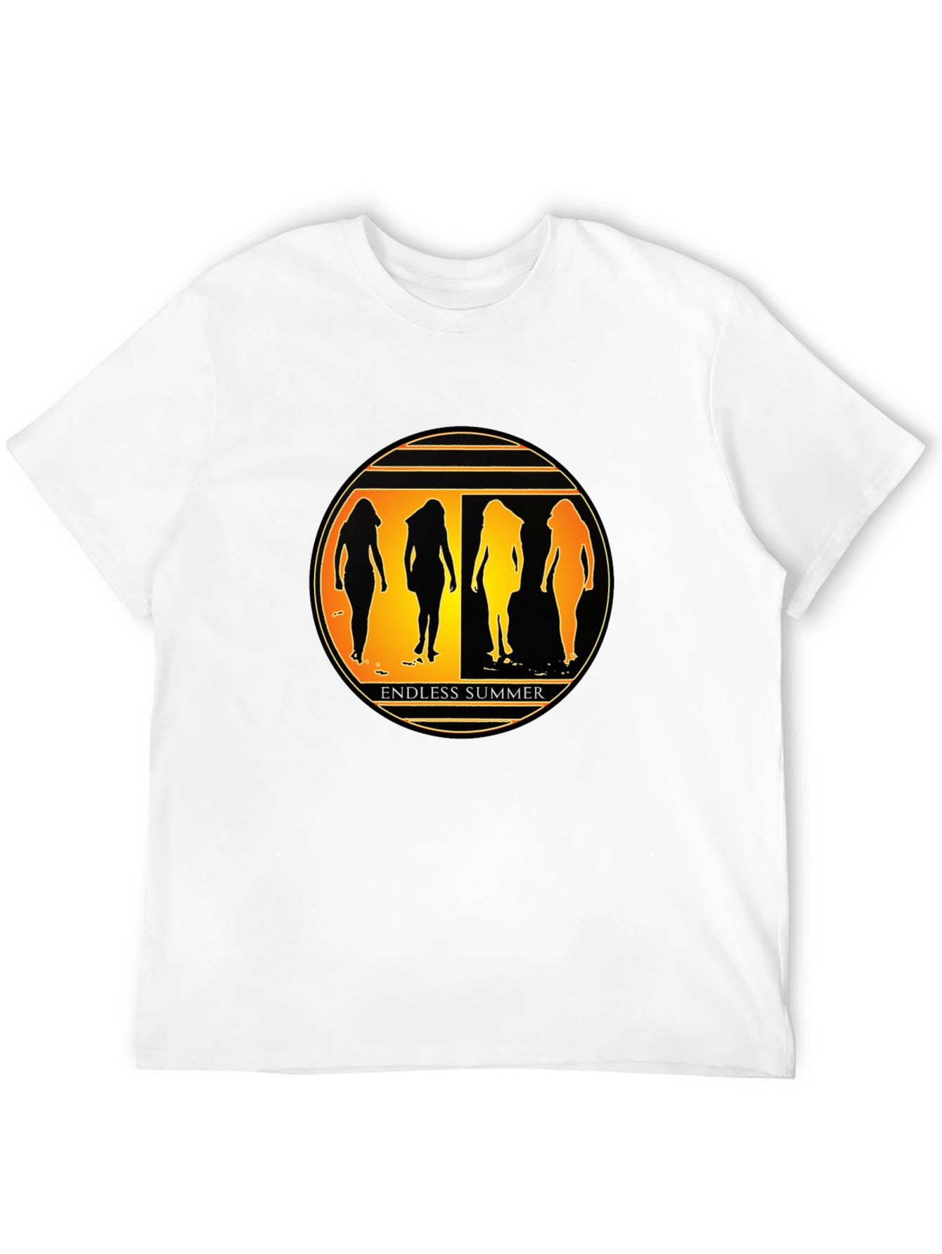 Endless Summer Graphic Tee - Stylish Black T-Shirt