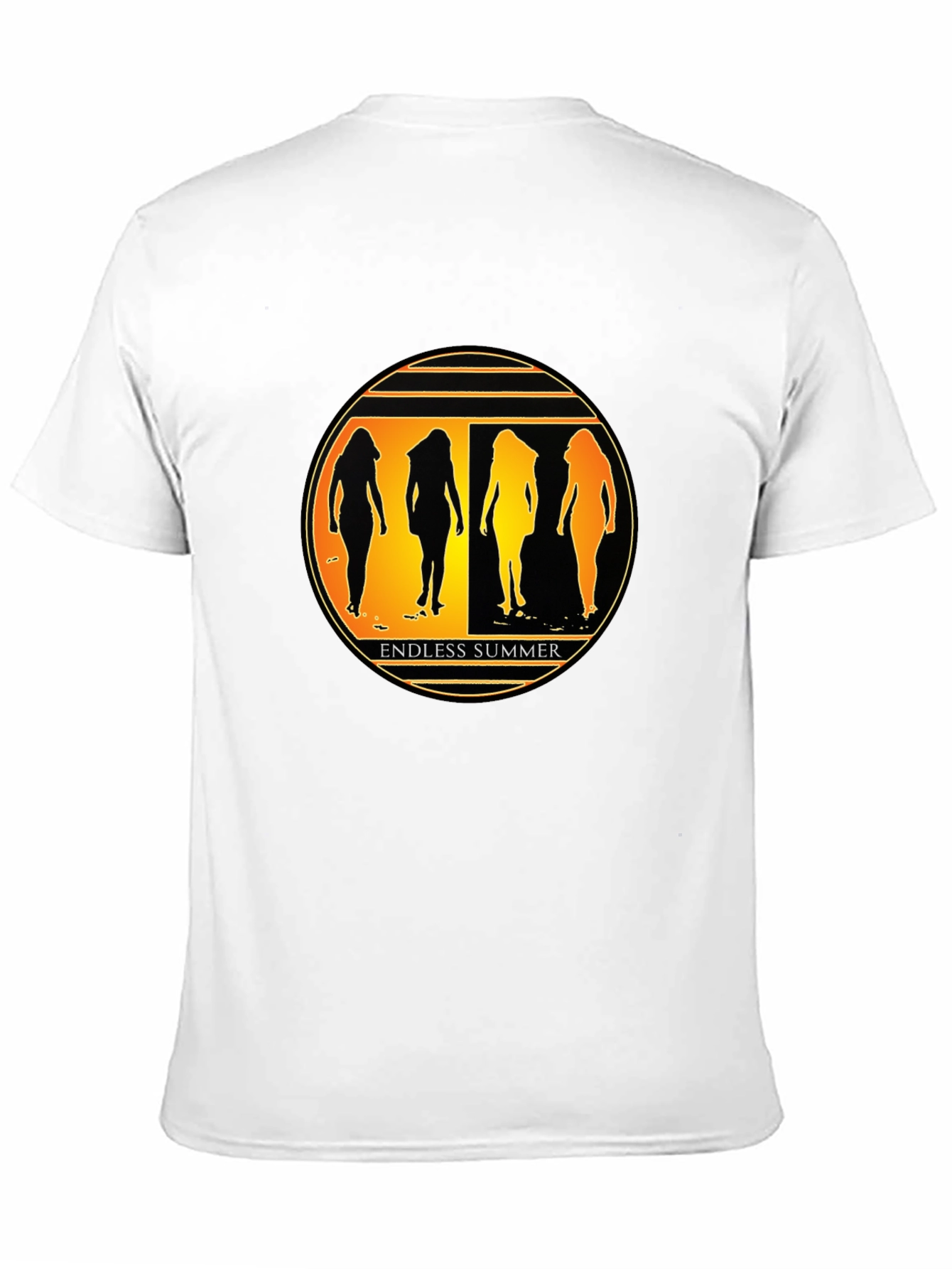 Endless Summer Graphic Tee - Stylish Black T-Shirt