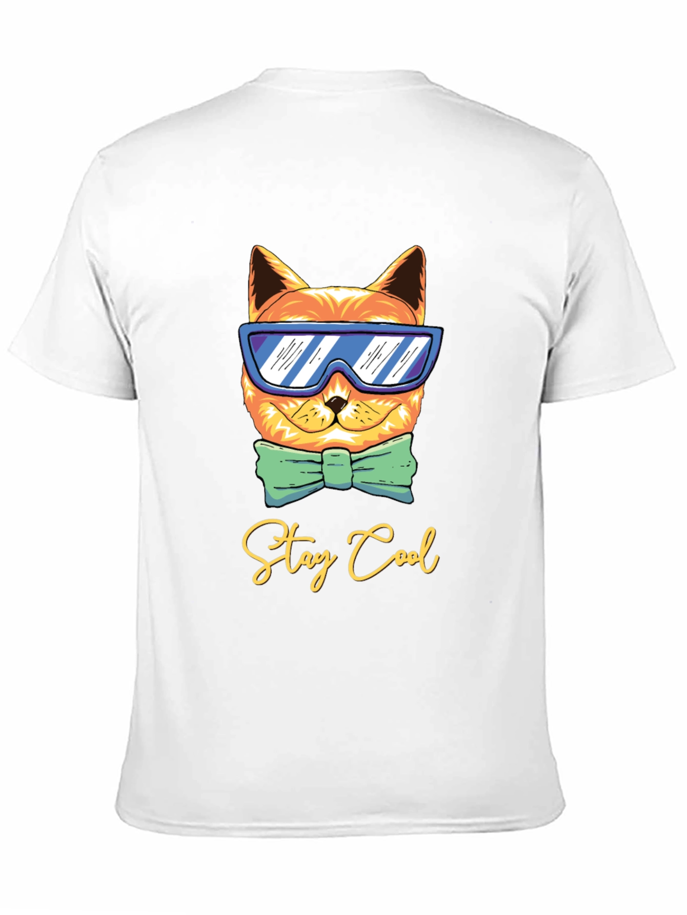 Cool Cat Graphic Tee - Stay Cool T-Shirt