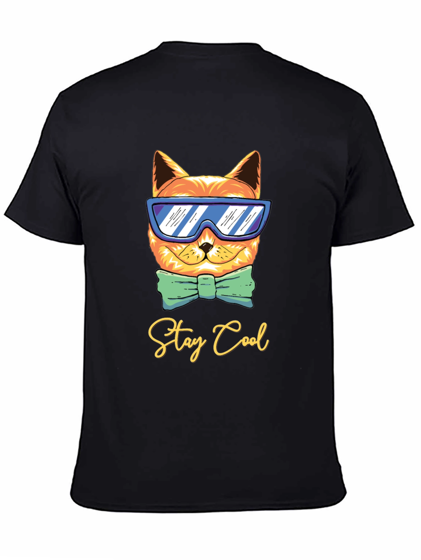 Cool Cat Graphic Tee - Stay Cool T-Shirt