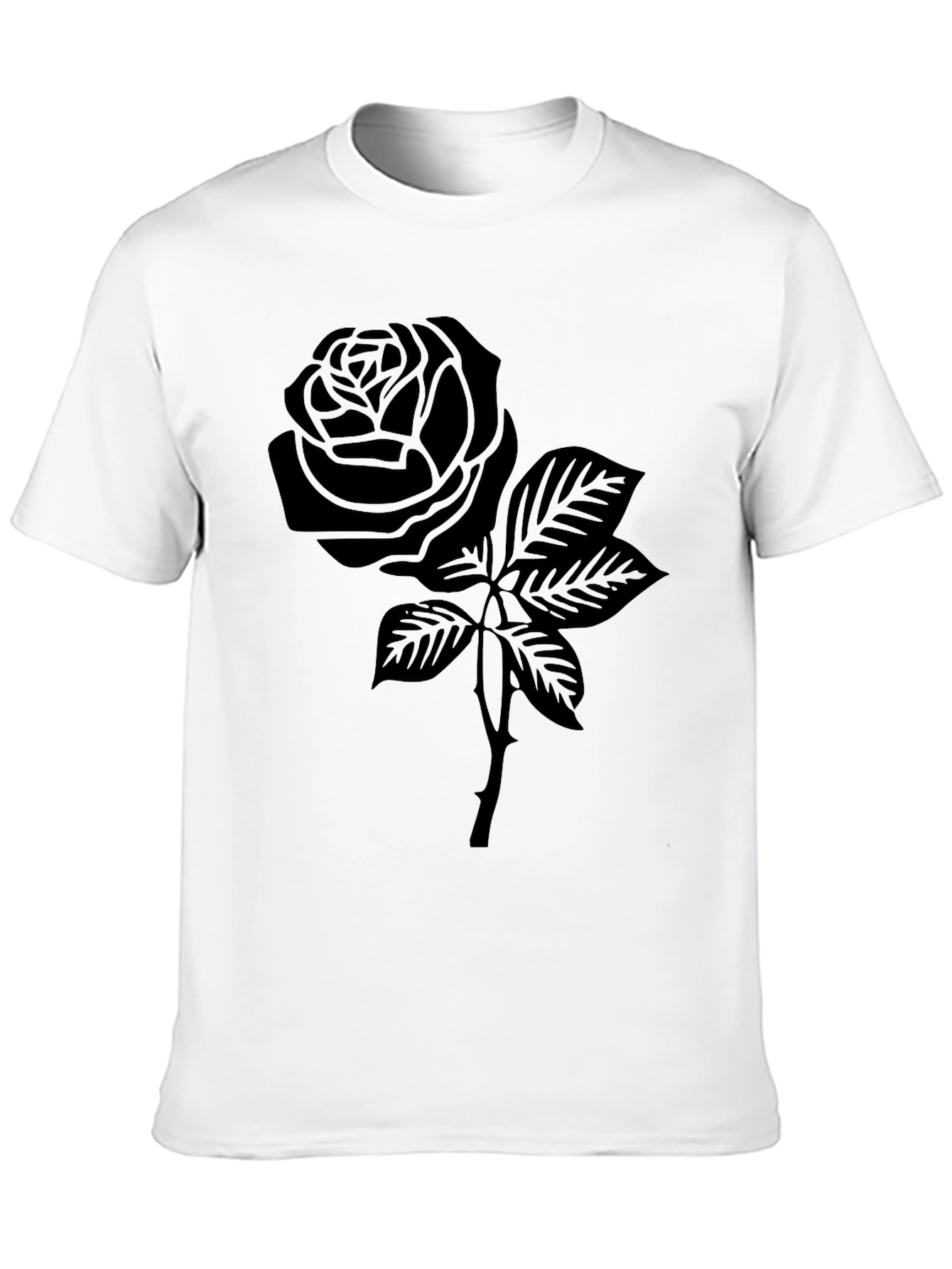 Black Rose Graphic T-Shirt