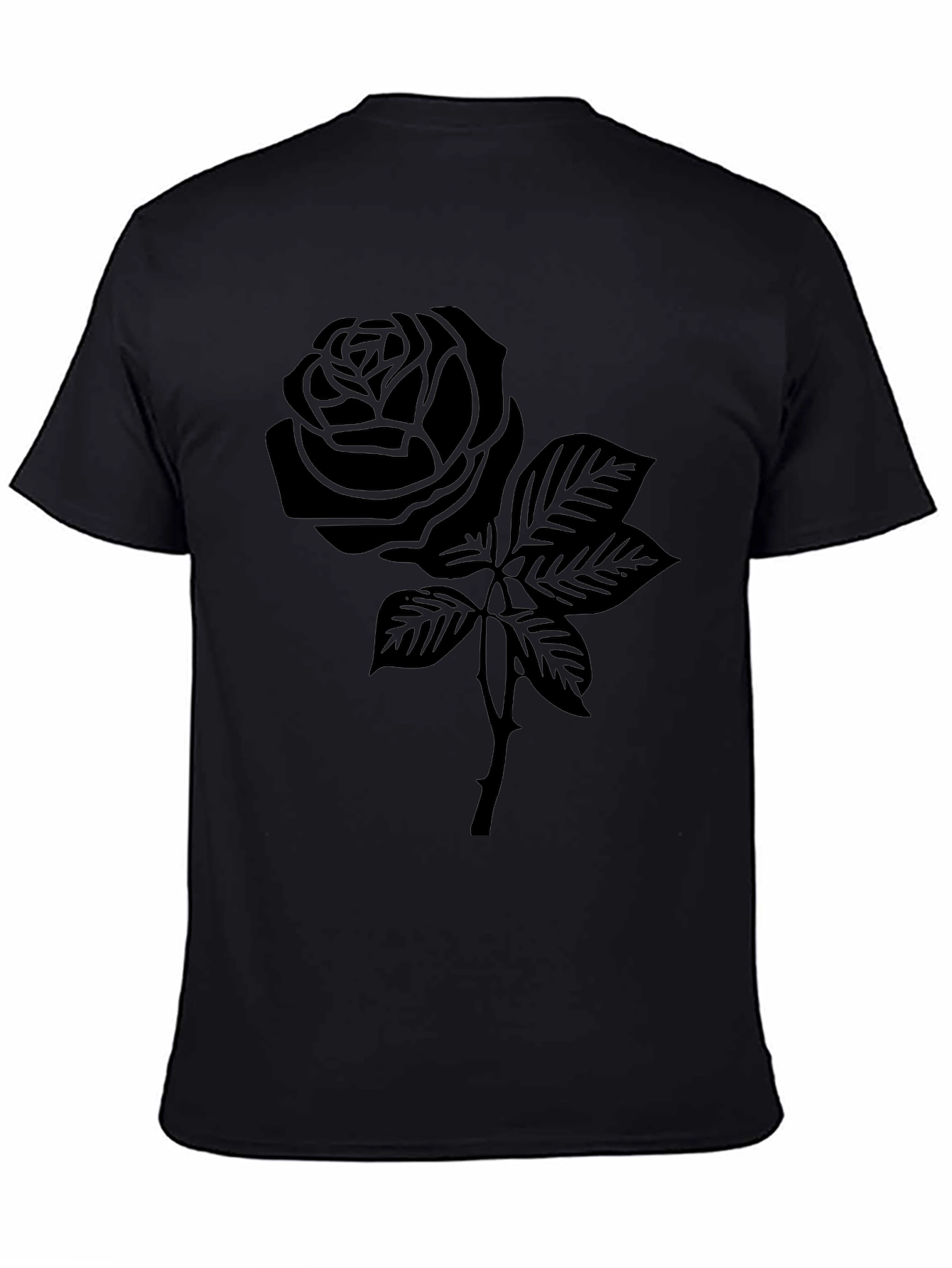 Black Rose Graphic T-Shirt