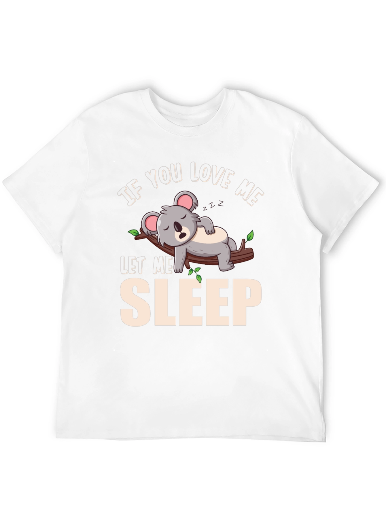 Cute Koala Sleep T-Shirt