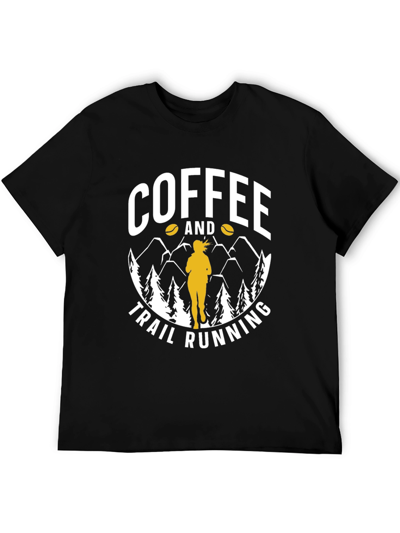 Coffee and Trail Running Graphic Tee