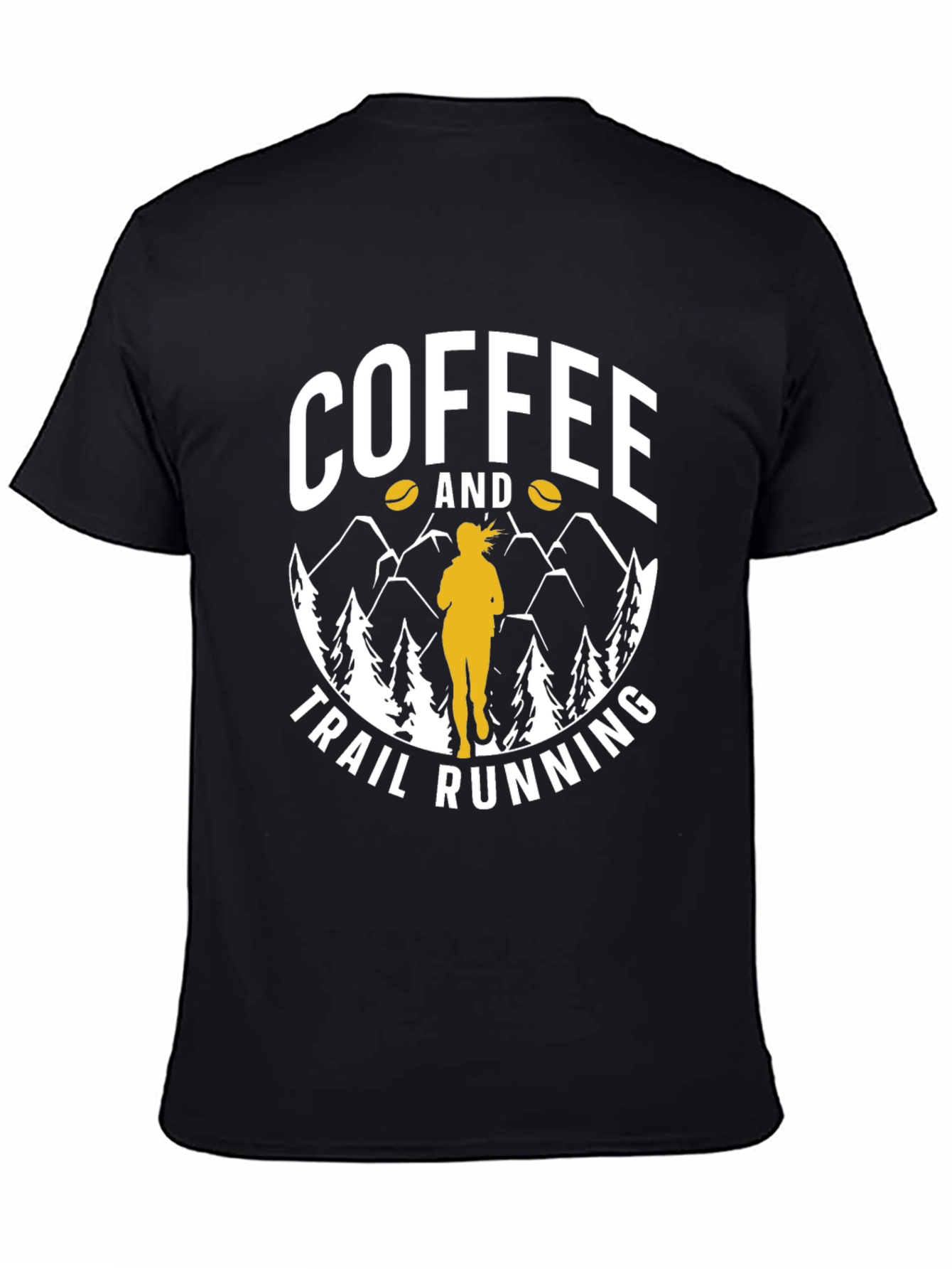 Coffee and Trail Running Graphic Tee