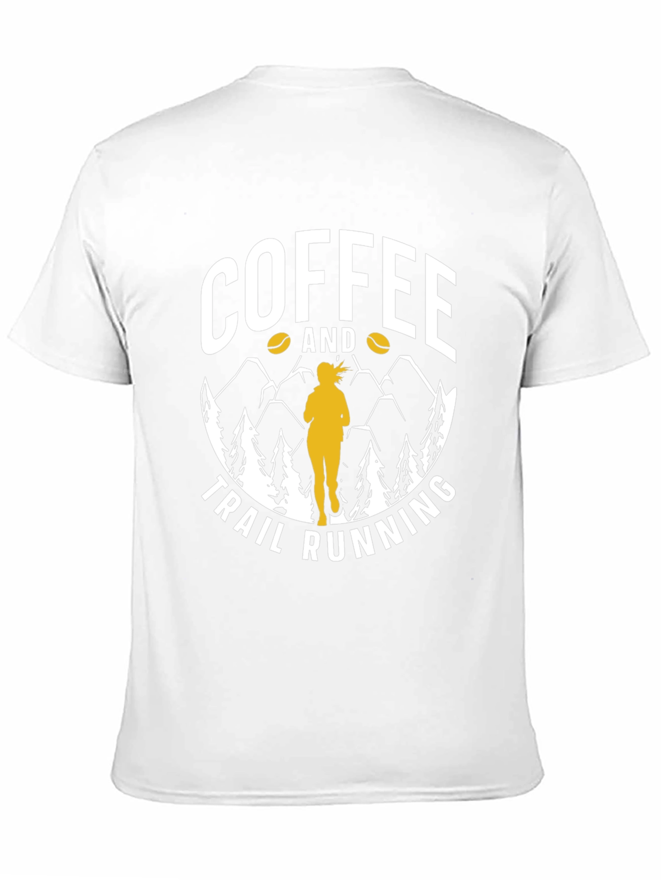 Coffee and Trail Running Graphic Tee