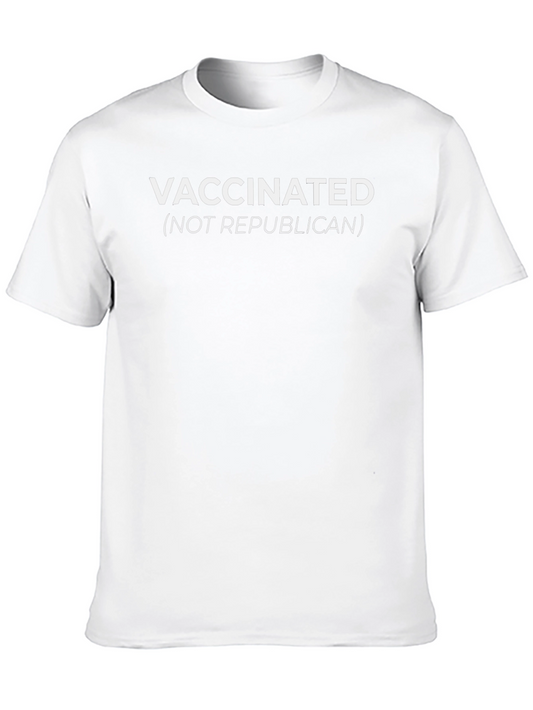 Vaccinated (Not Republican) Graphic T-Shirt