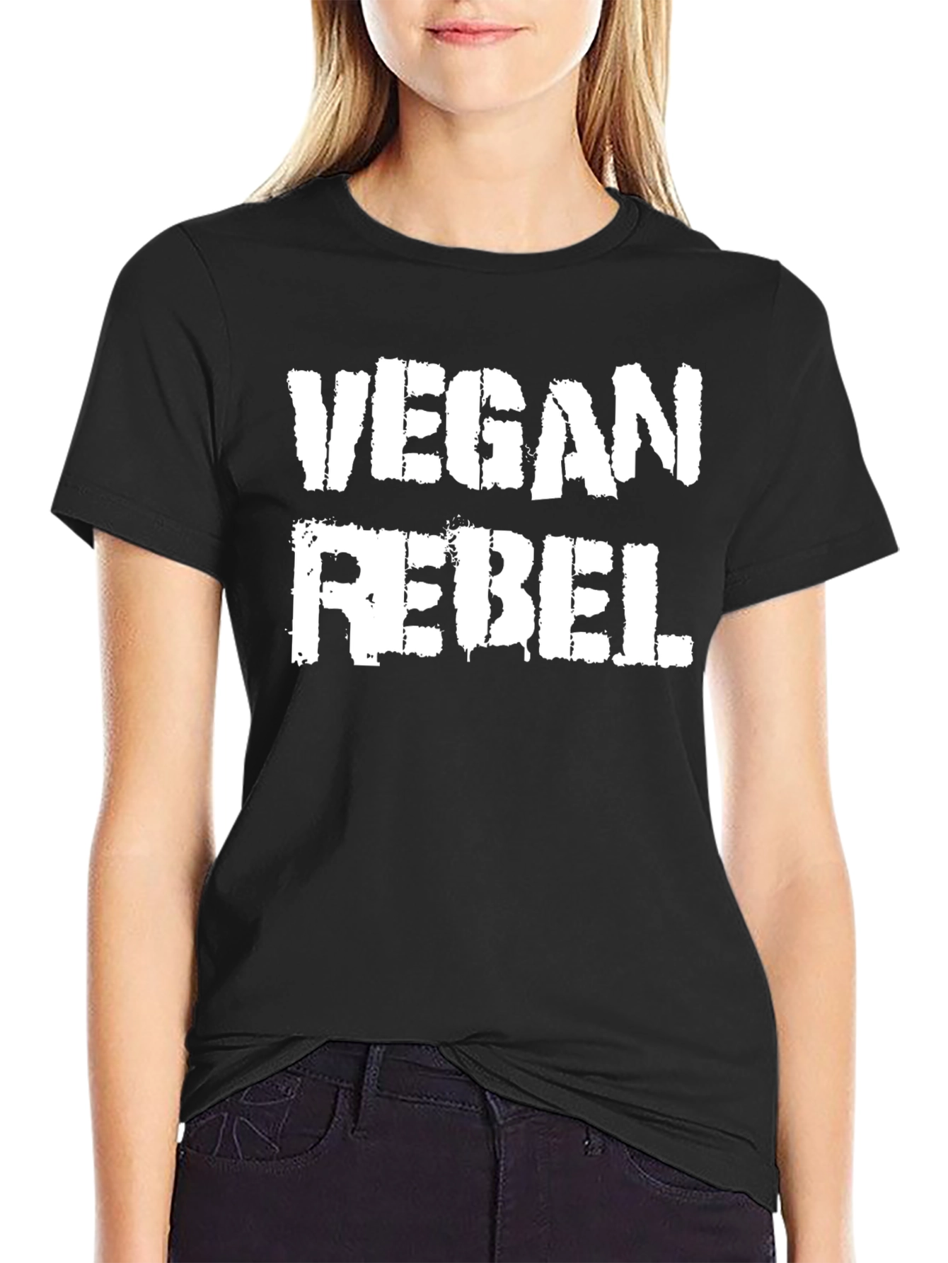 Vegan Rebel Graphic T-Shirt