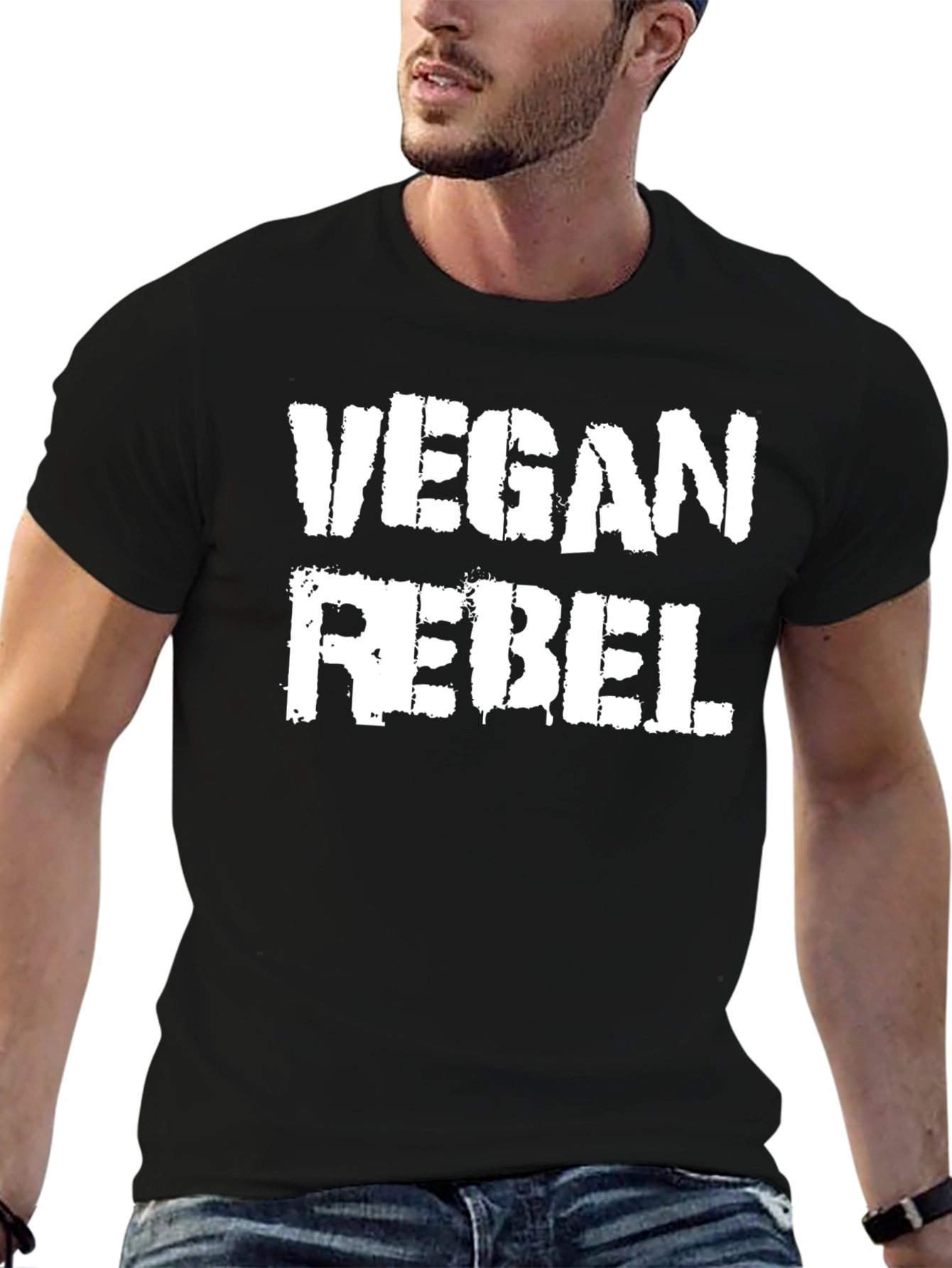 Vegan Rebel Graphic T-Shirt