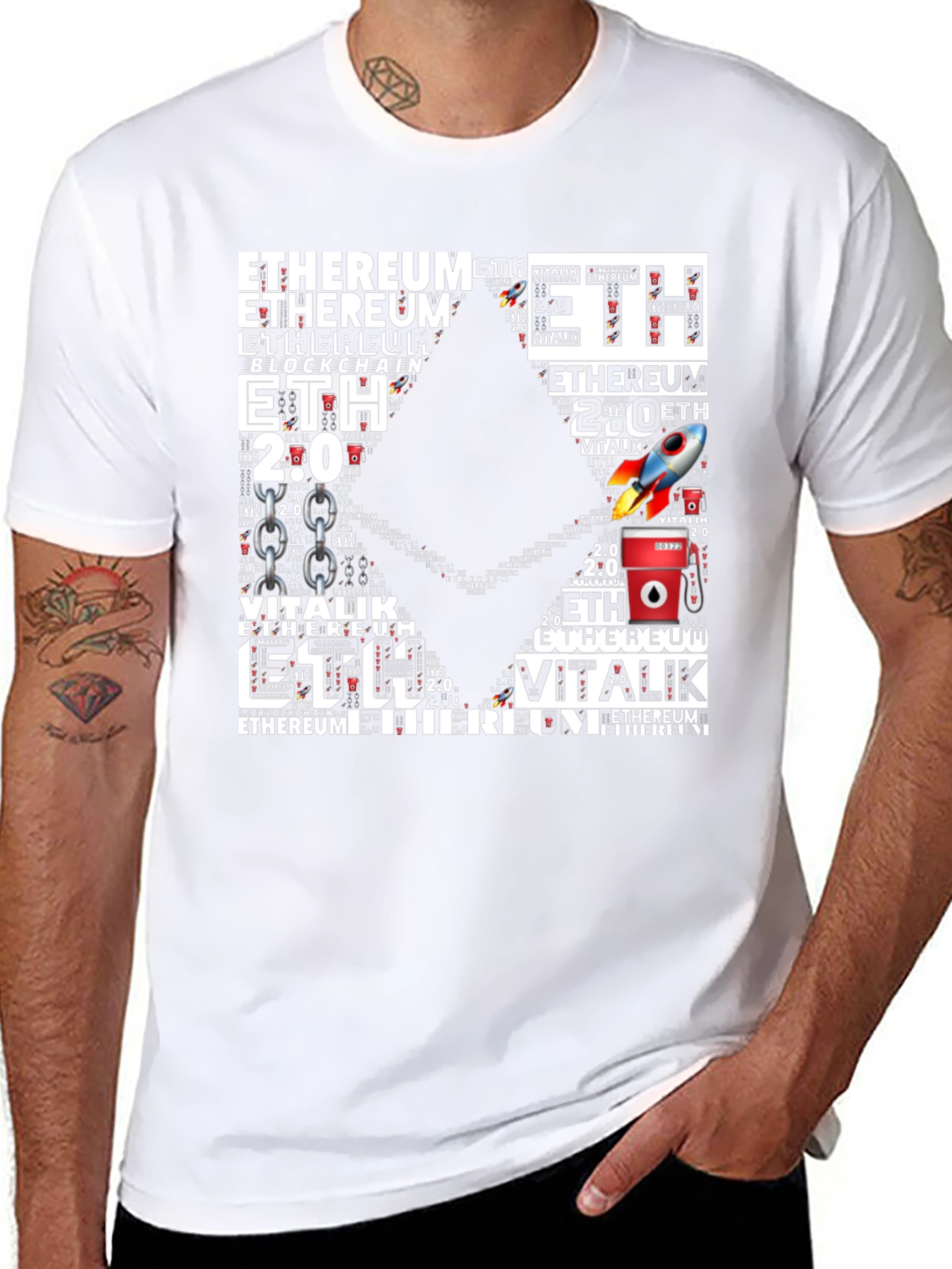 Ethereum Blockchain T-Shirt