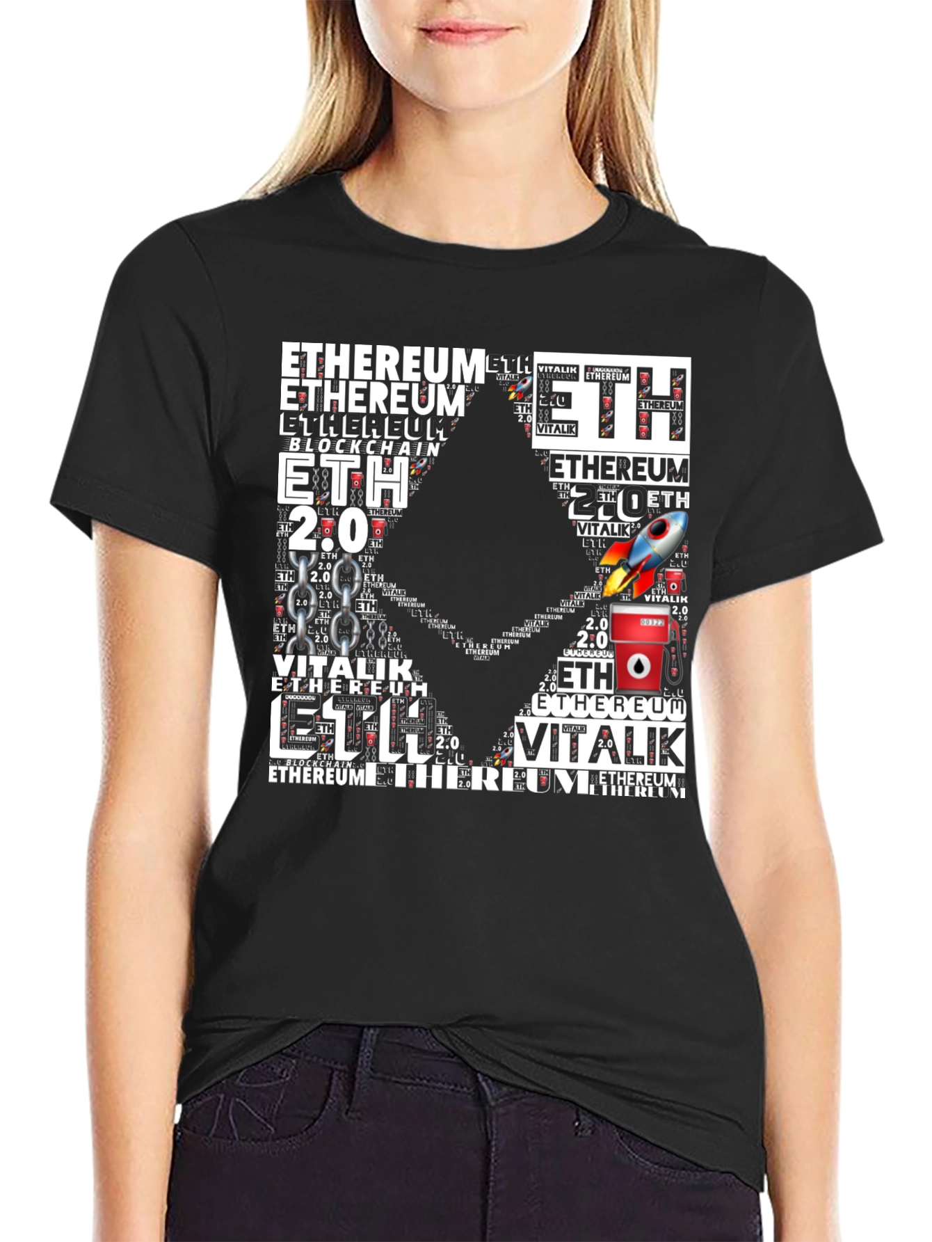 Ethereum Blockchain T-Shirt