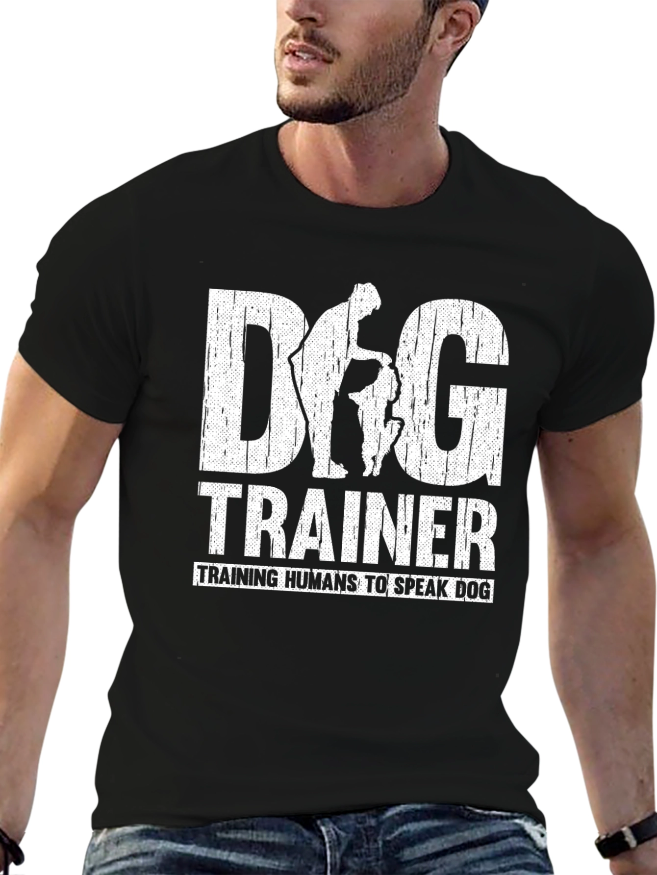 Dog Trainer T-Shirt - Training Humans to Speak Dog