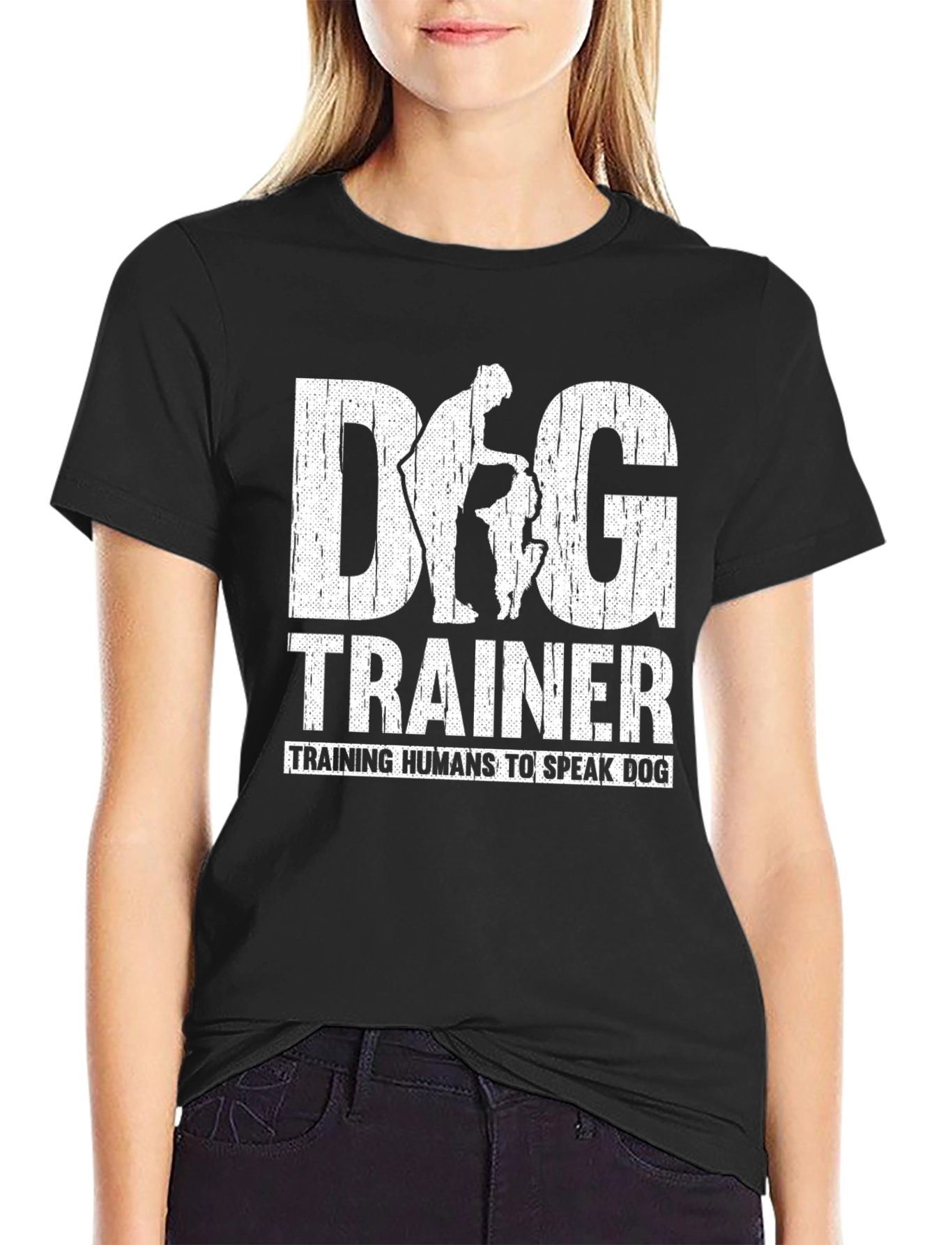 Dog Trainer T-Shirt - Training Humans to Speak Dog