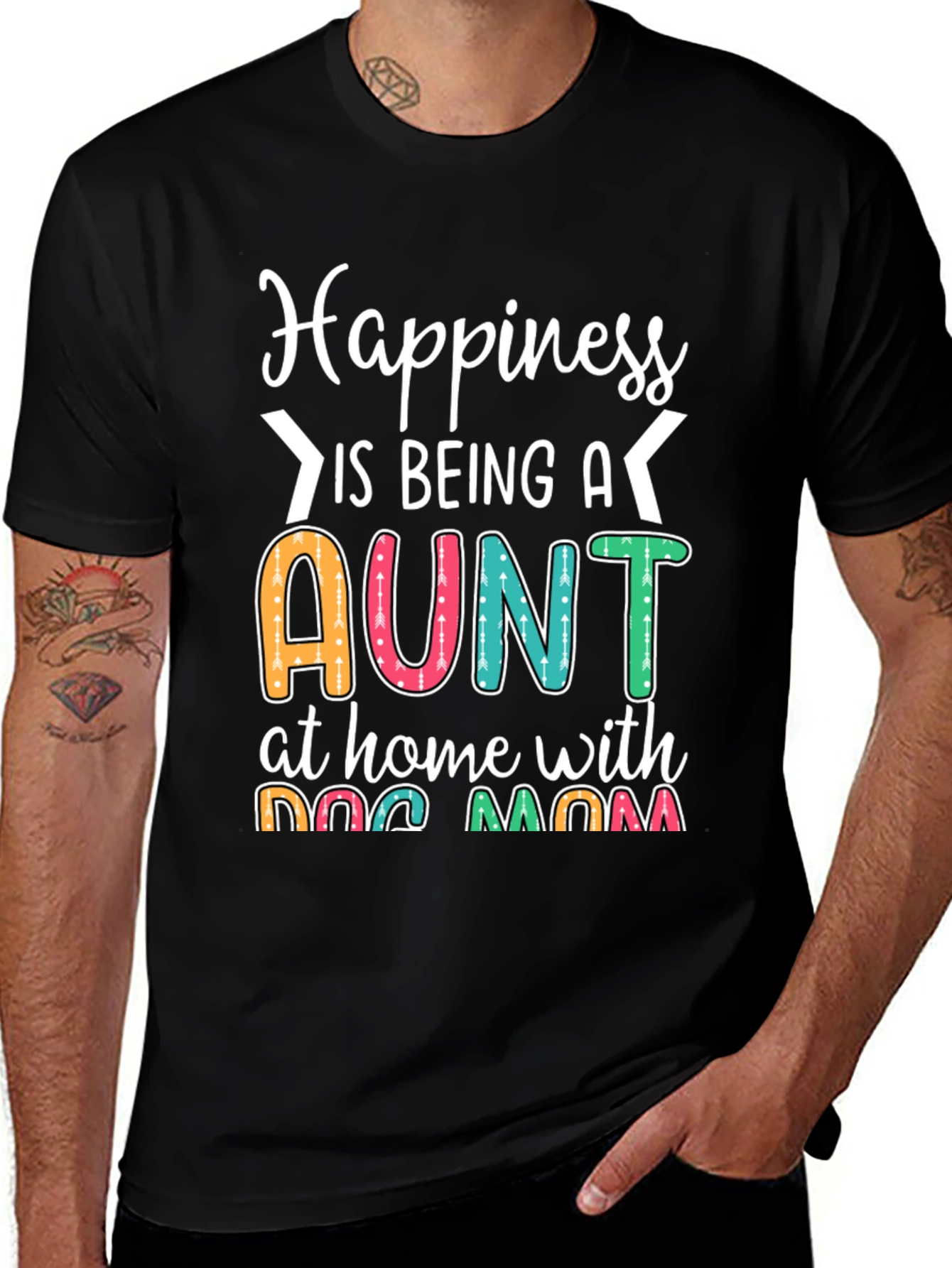 Aunt & Dog Mom Graphic Tee
