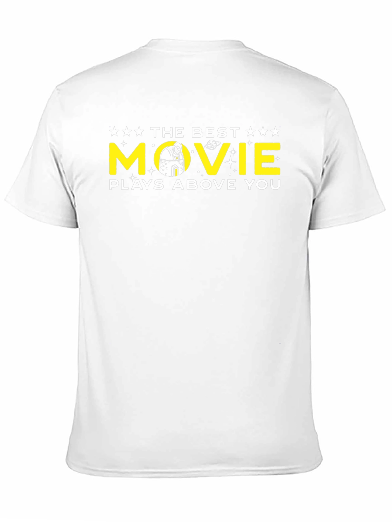 The Best Movie Plays Above You Black T-Shirt