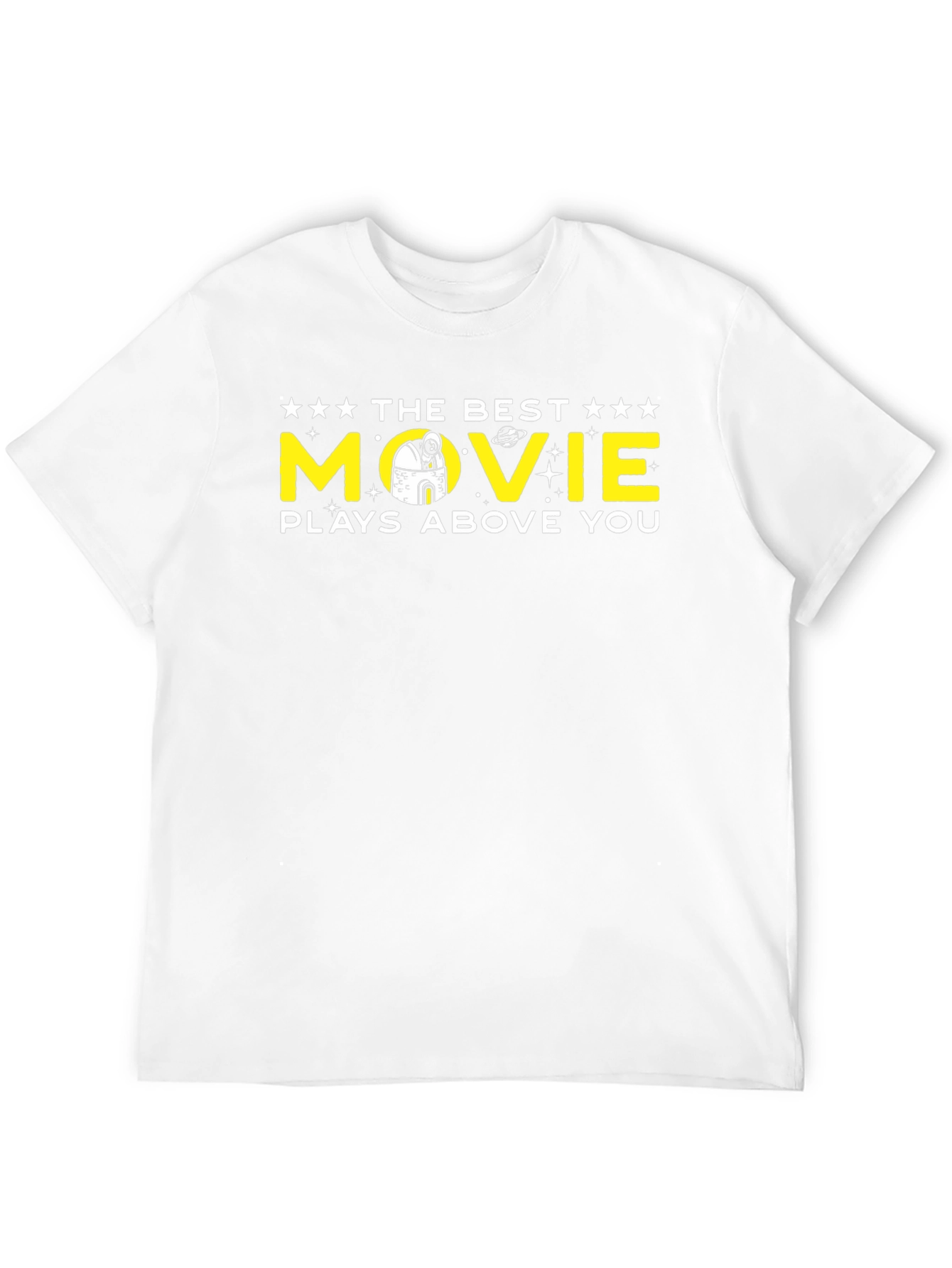 The Best Movie Plays Above You Black T-Shirt