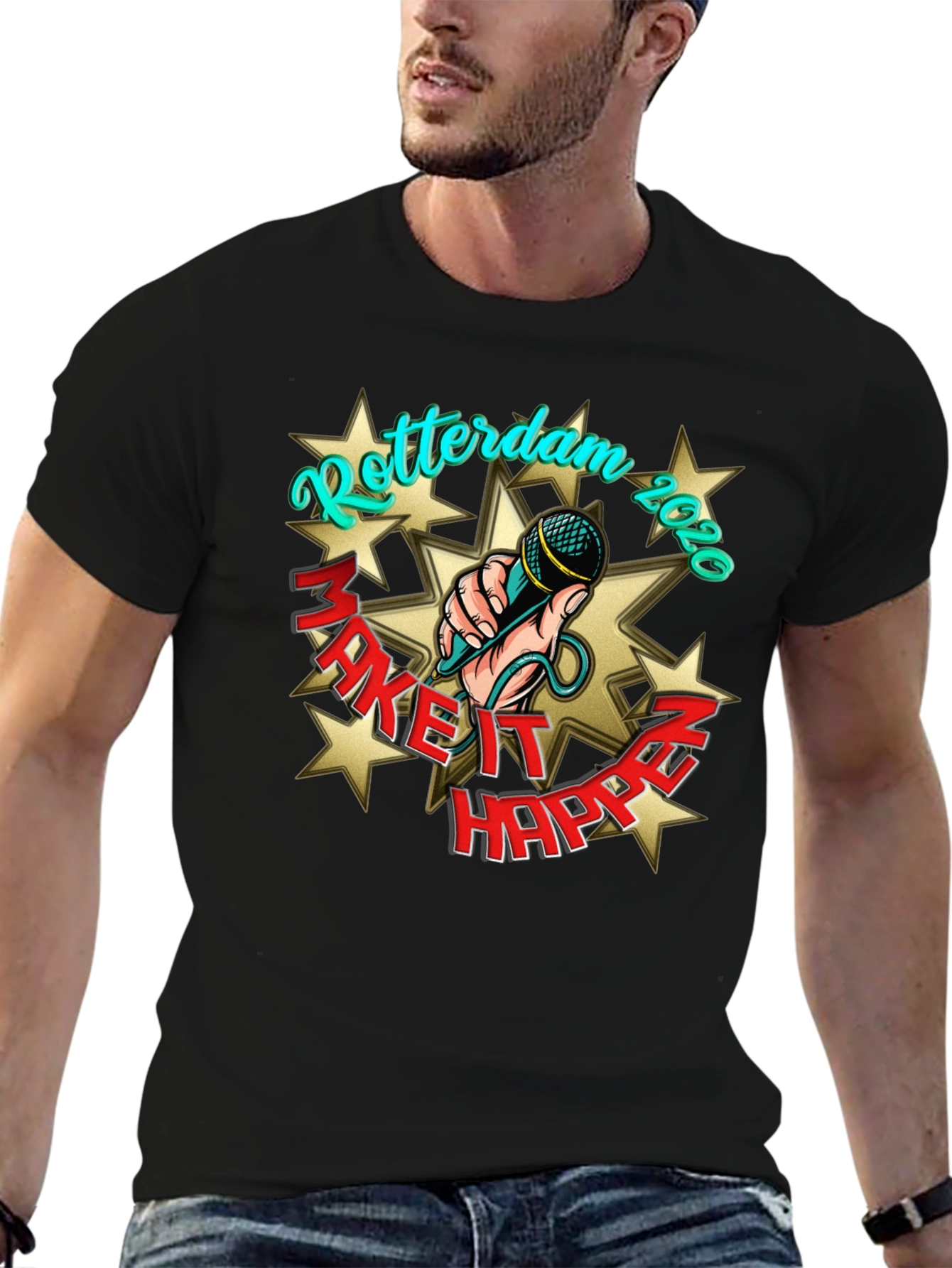 Rotterdam 2020 Make It Happen Graphic T-Shirt