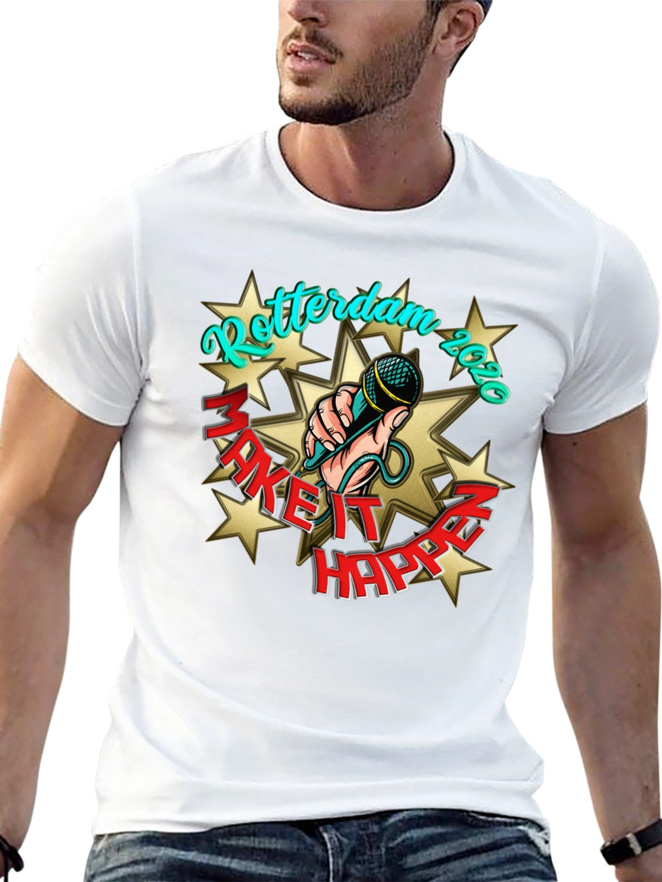 Rotterdam 2020 Make It Happen Graphic T-Shirt