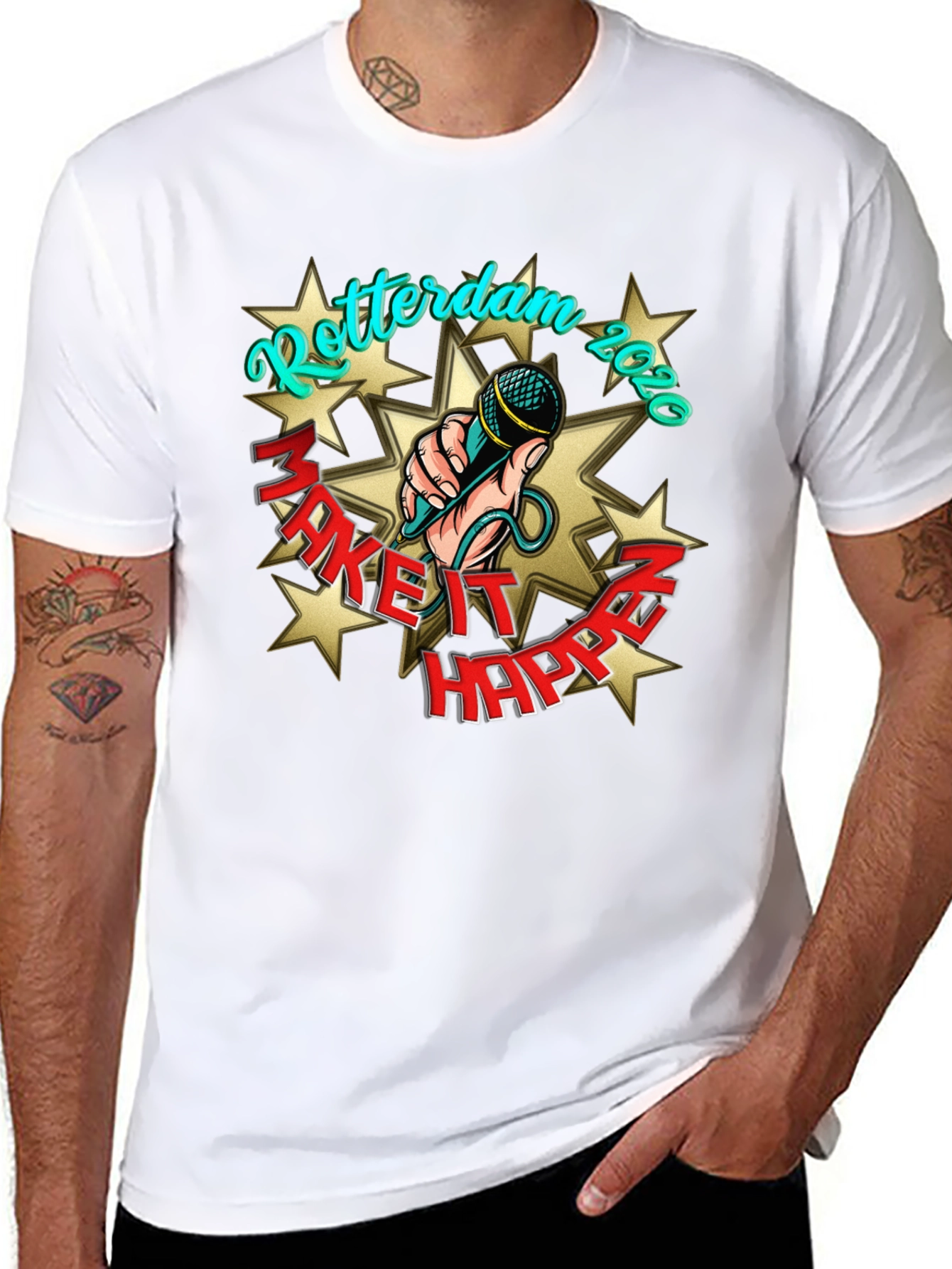 Rotterdam 2020 Make It Happen Graphic T-Shirt