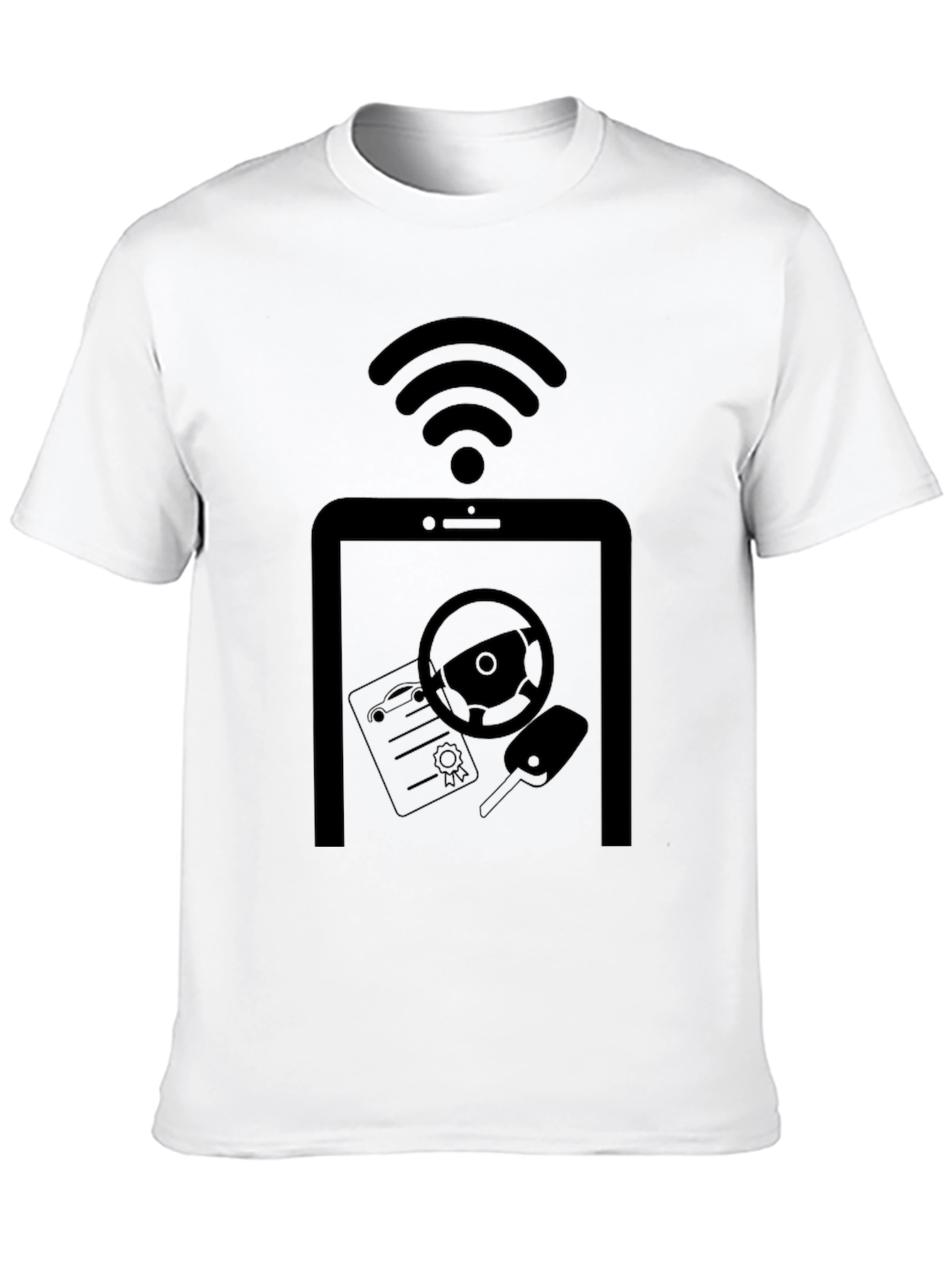 Connected Car T-Shirt - Auto Tech Style