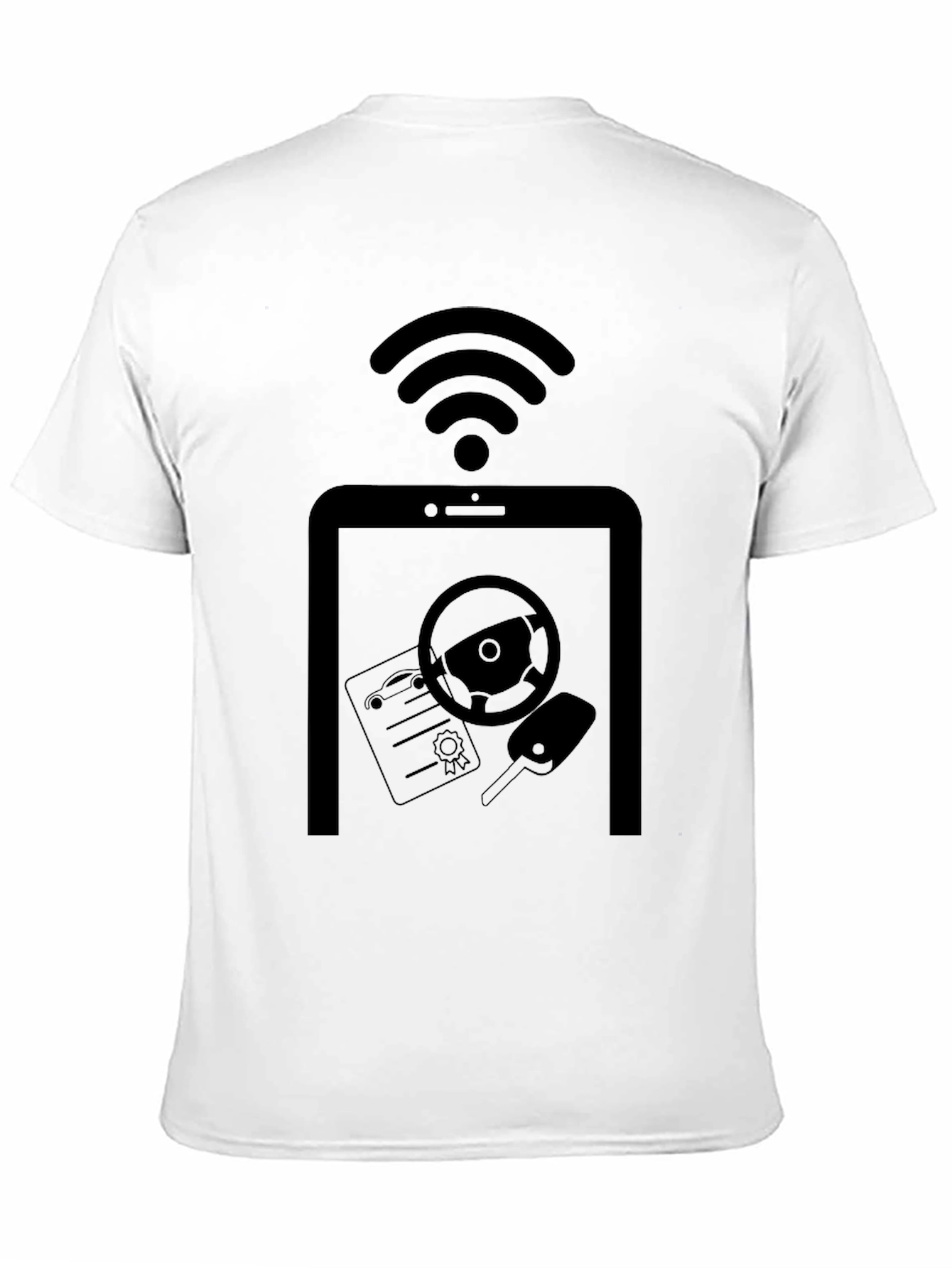 Connected Car T-Shirt - Auto Tech Style