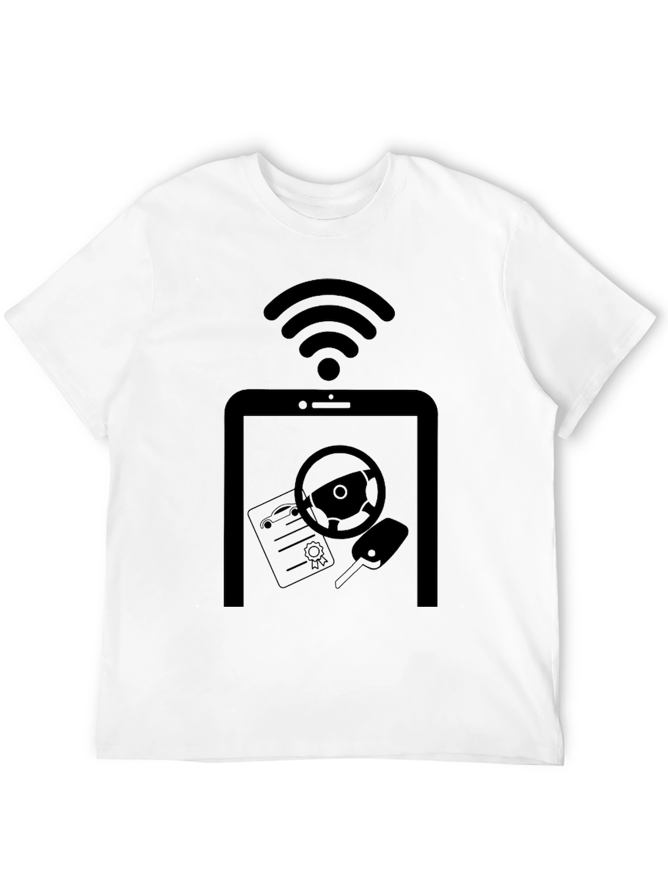 Connected Car T-Shirt - Auto Tech Style