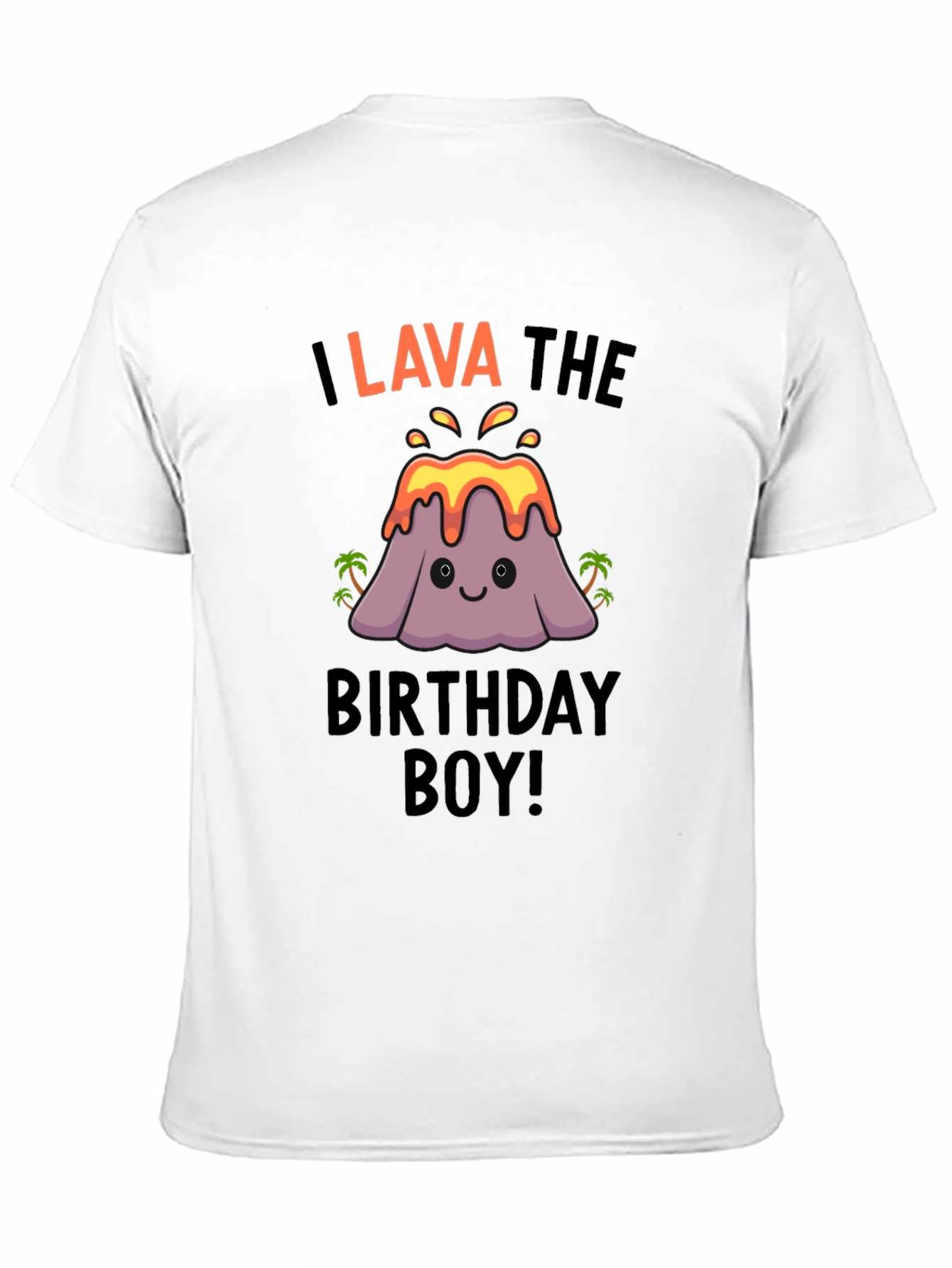 I Lava the Birthday Boy! Novelty Graphic Tee