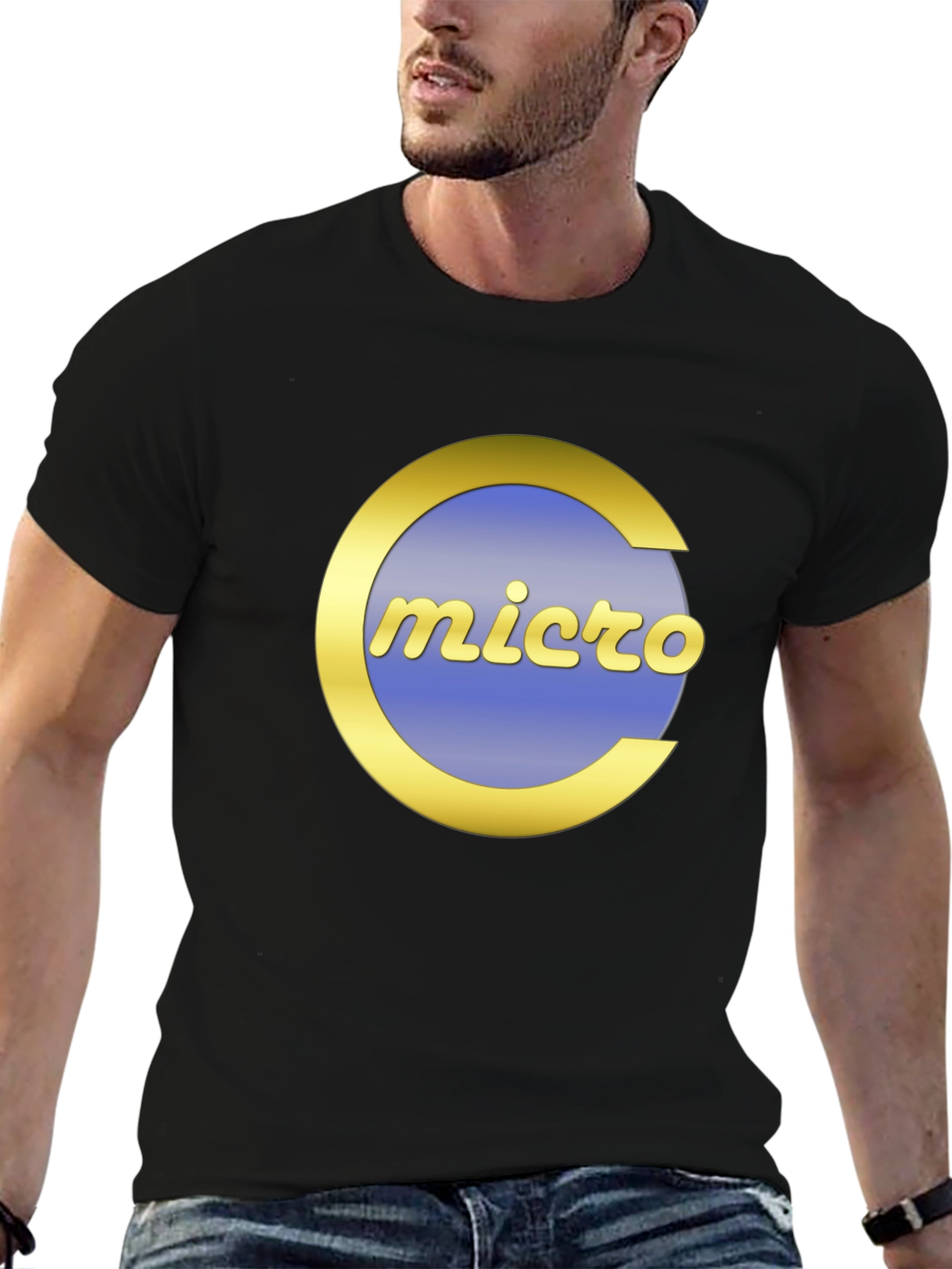 Micro T-Shirt - Retro Computer Logo Tee