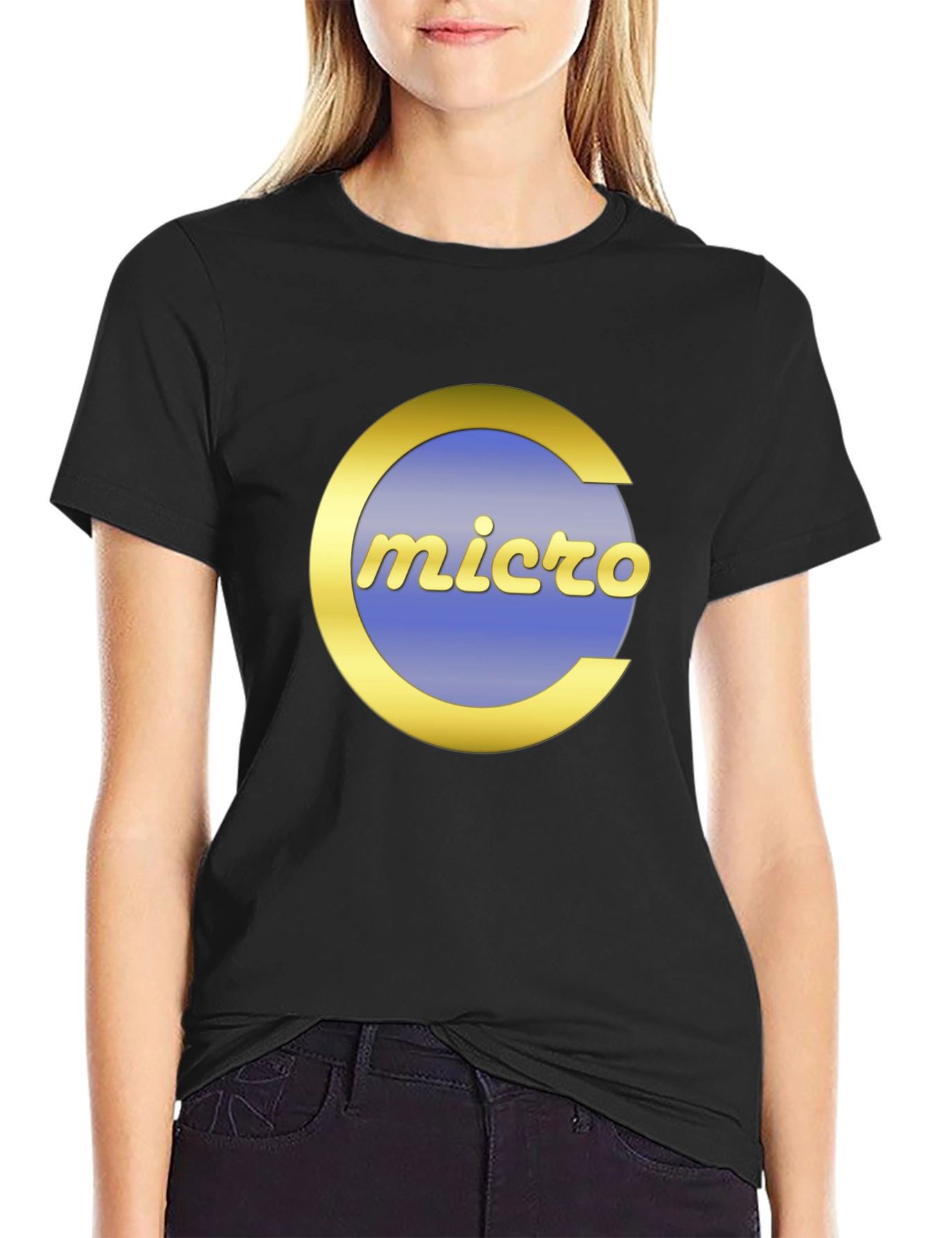 Micro T-Shirt - Retro Computer Logo Tee