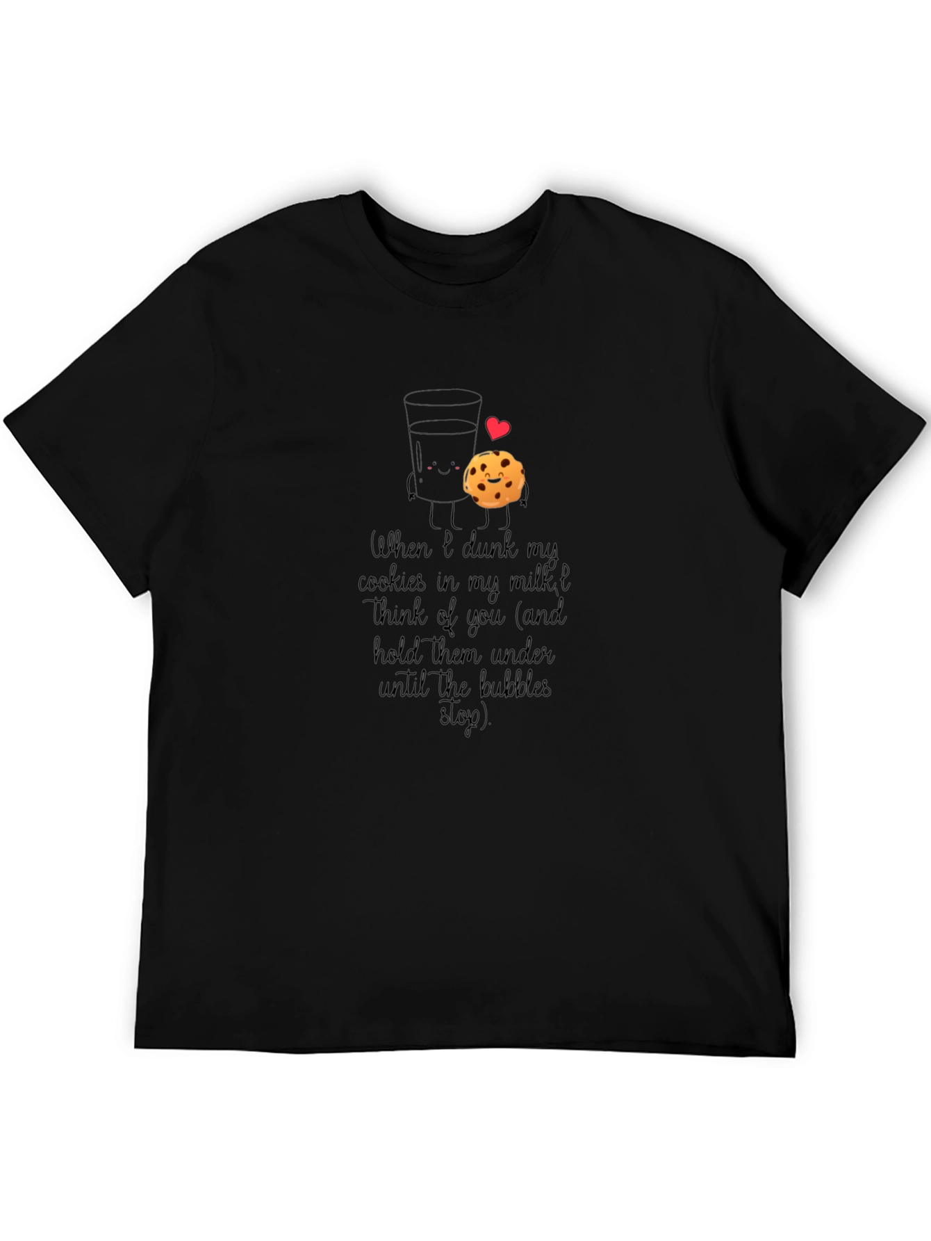Milk & Cookies Graphic T-Shirt - Dunking Love