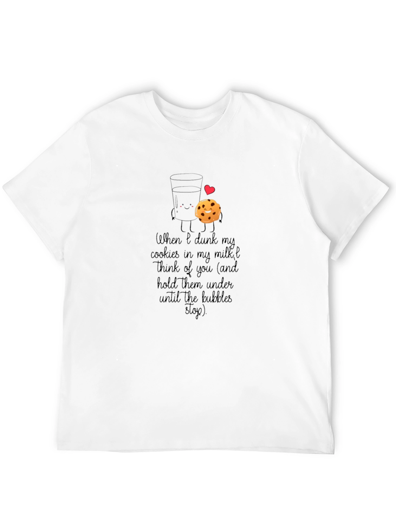 Milk & Cookies Graphic T-Shirt - Dunking Love