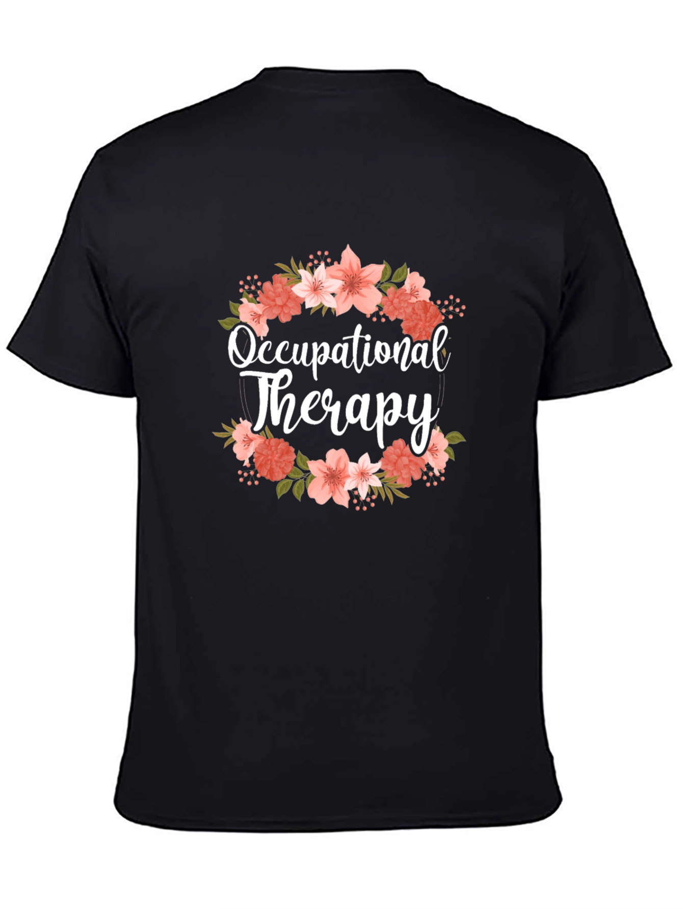 Floral Occupational Therapy T-Shirt